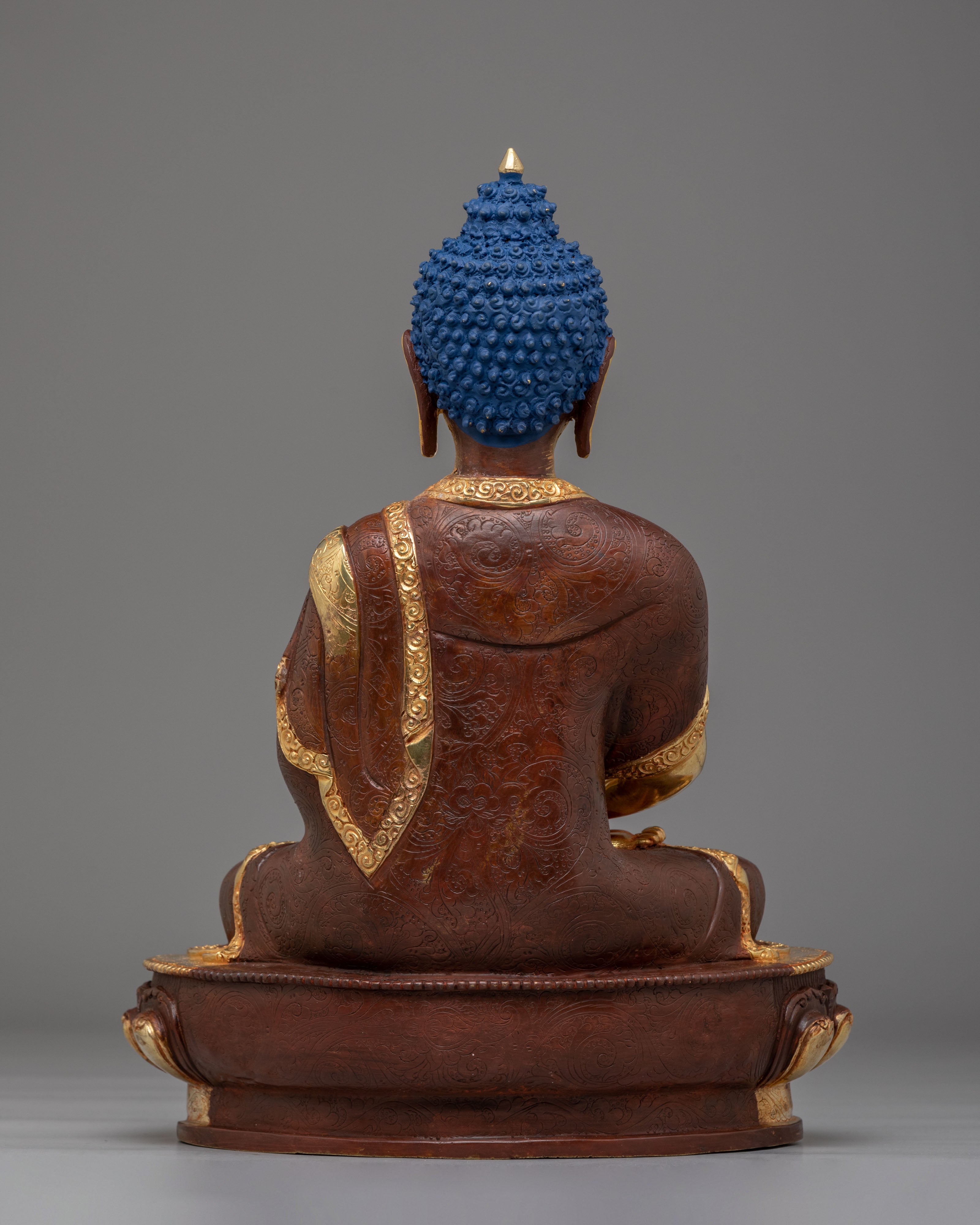 Traditional Spiritual Amitabha Buddha Statue | Serene Meditation Figurine