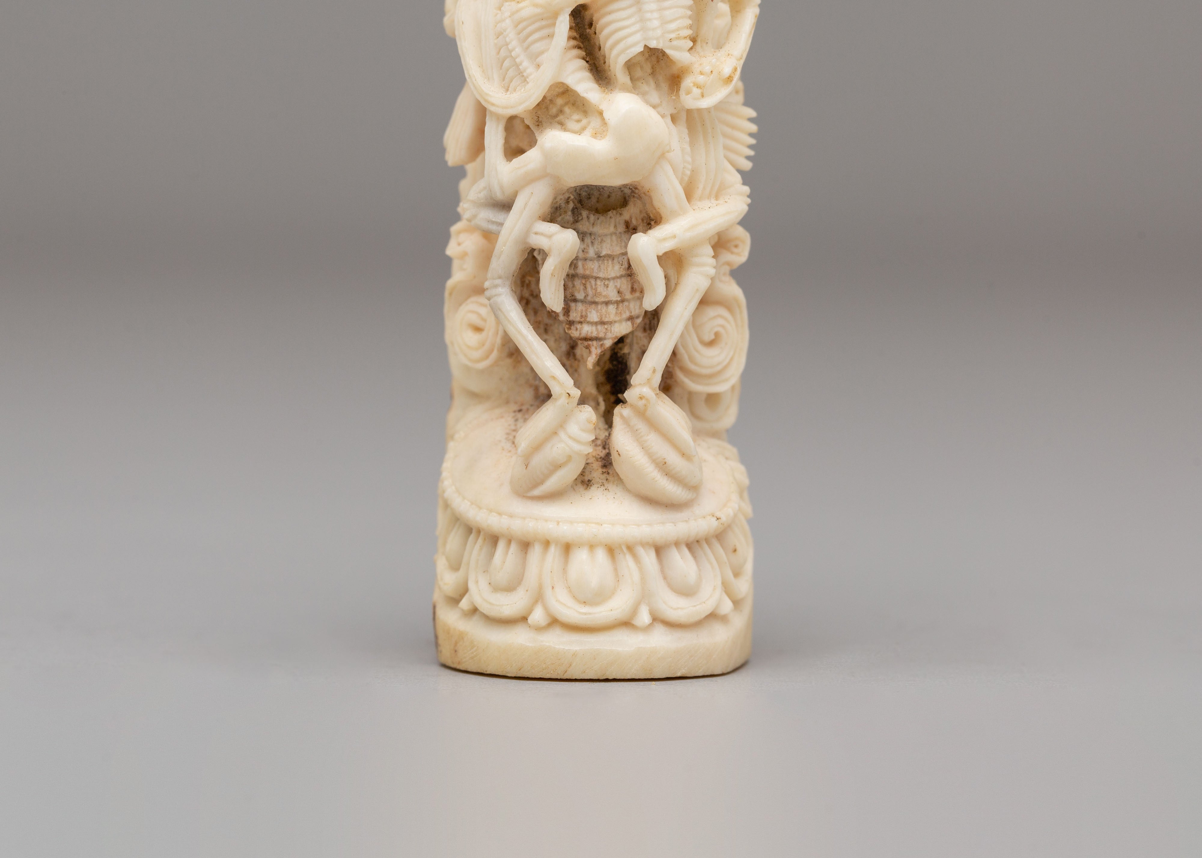 Traditional Citipati Bone Sculpture | Sacred Ritual Object