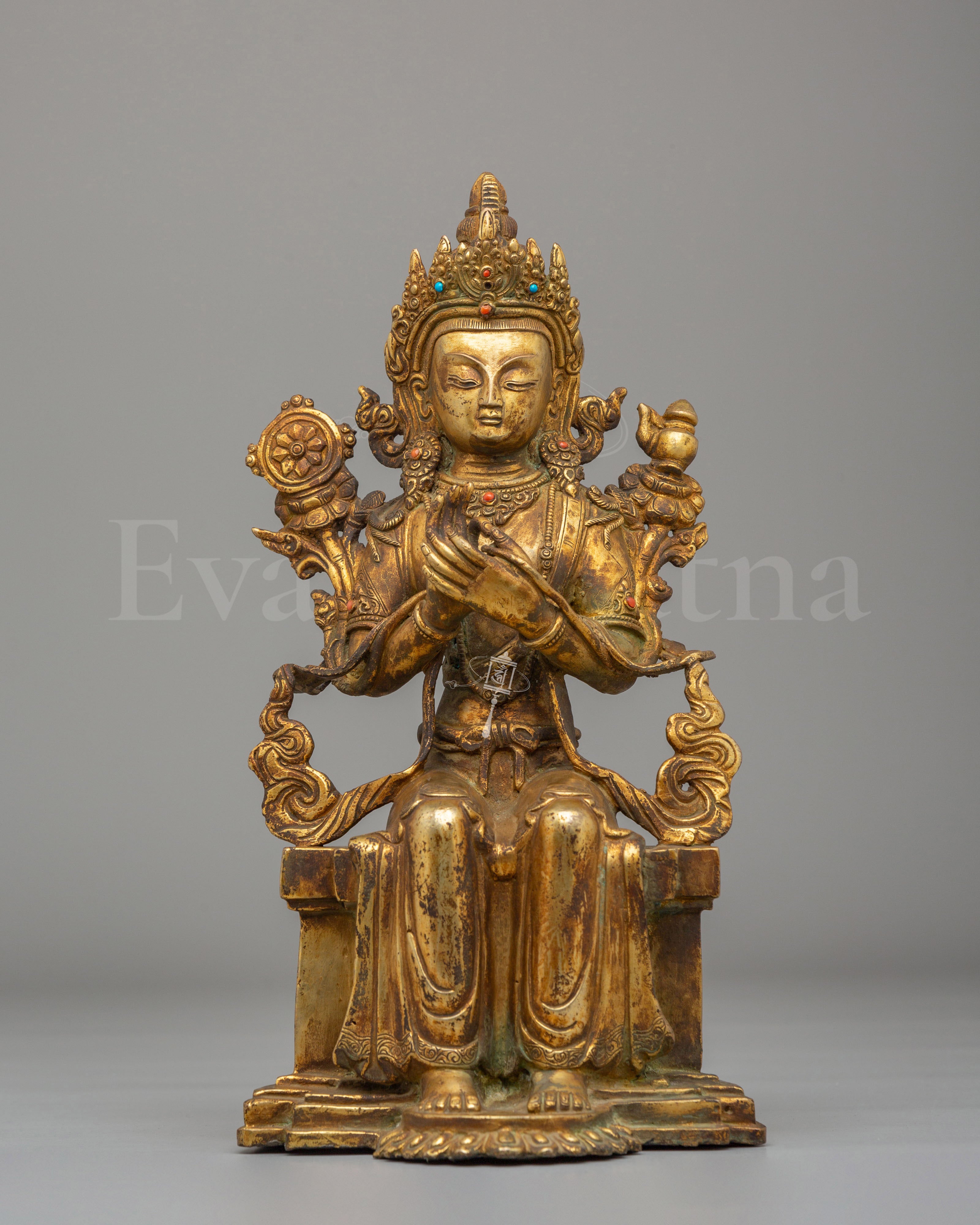 40 Years Old Maitreya Buddha Statue 