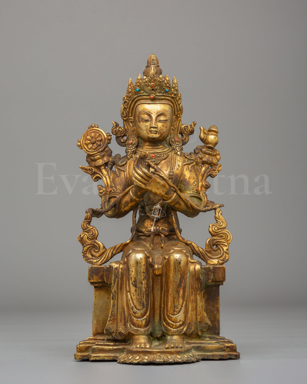 40 Years Old Maitreya Buddha Statue 