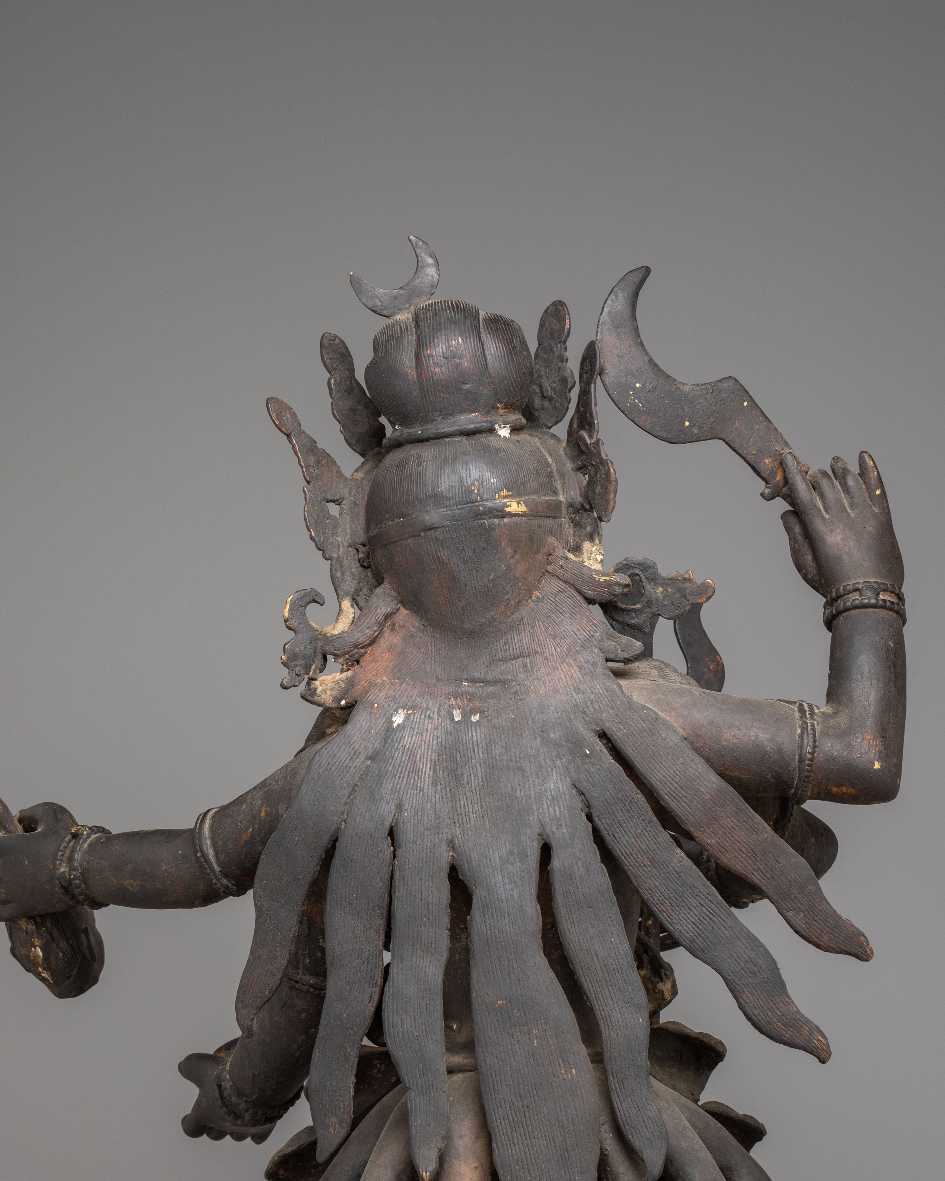 Wrathful Goddess Kali Statue | Hindu Deity for Protection