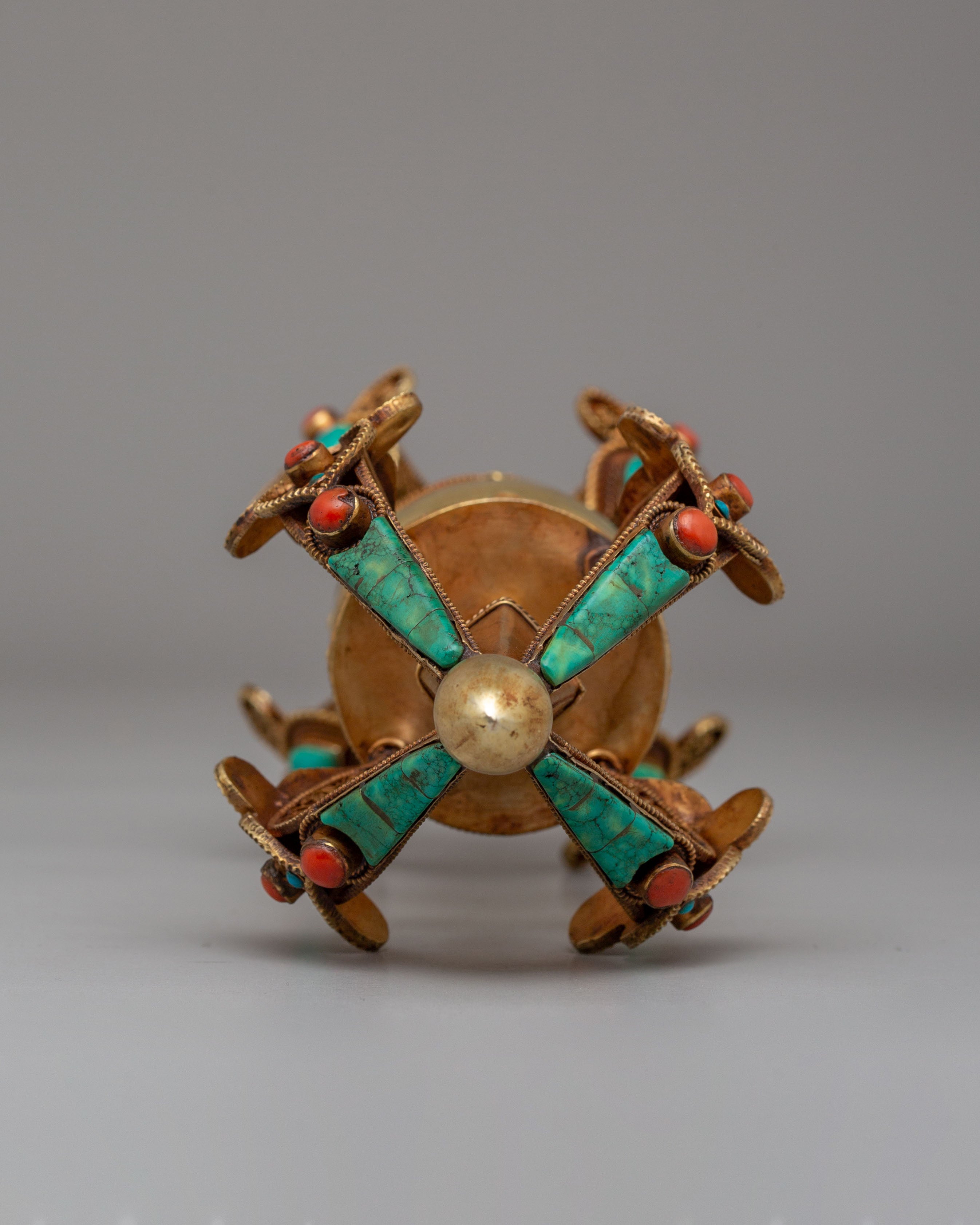 Handcrafted Tibetan Ritual Vajra | Symbol of Power and Protection