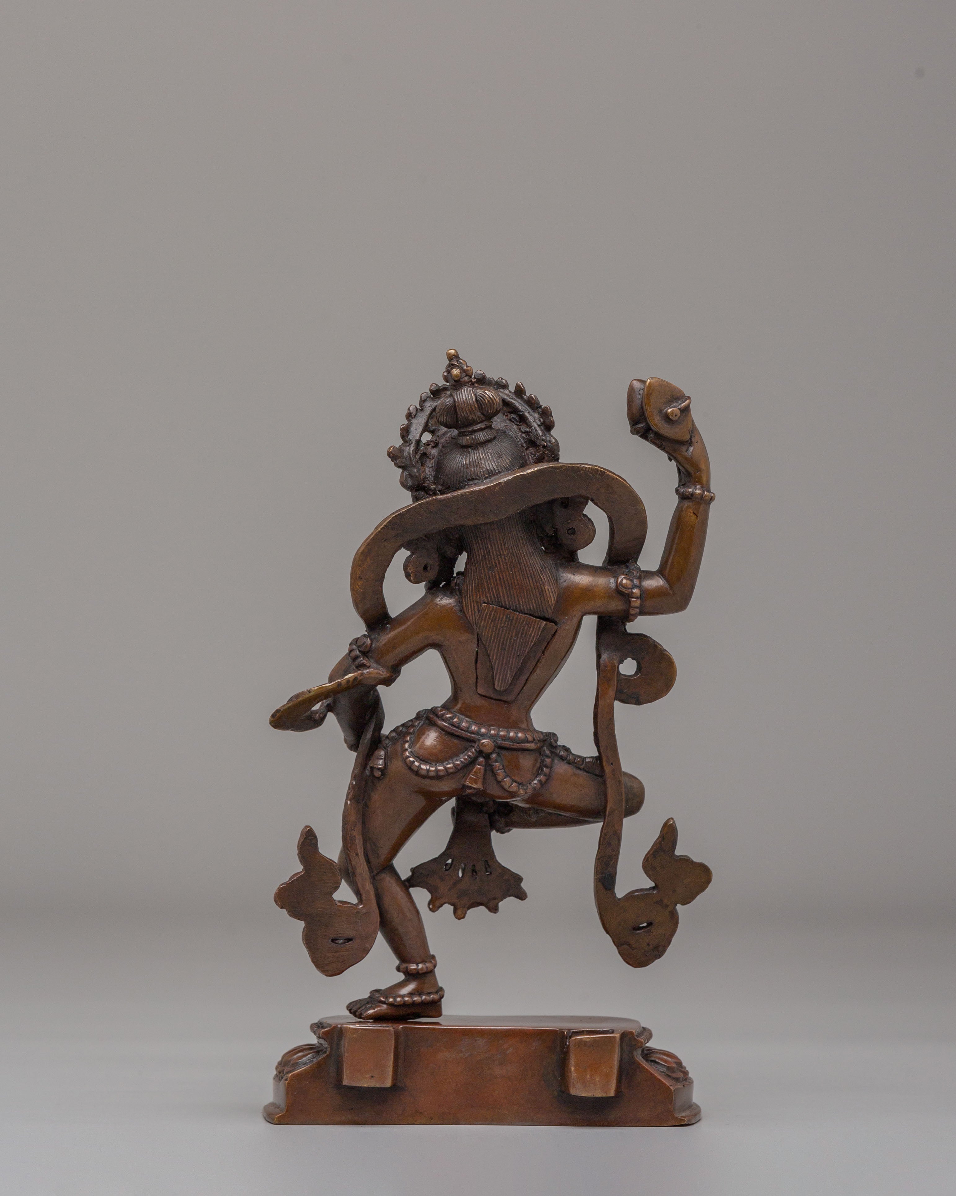Himalayan Machig Labdron Statue | Tibetan Chod Practice Sculpture