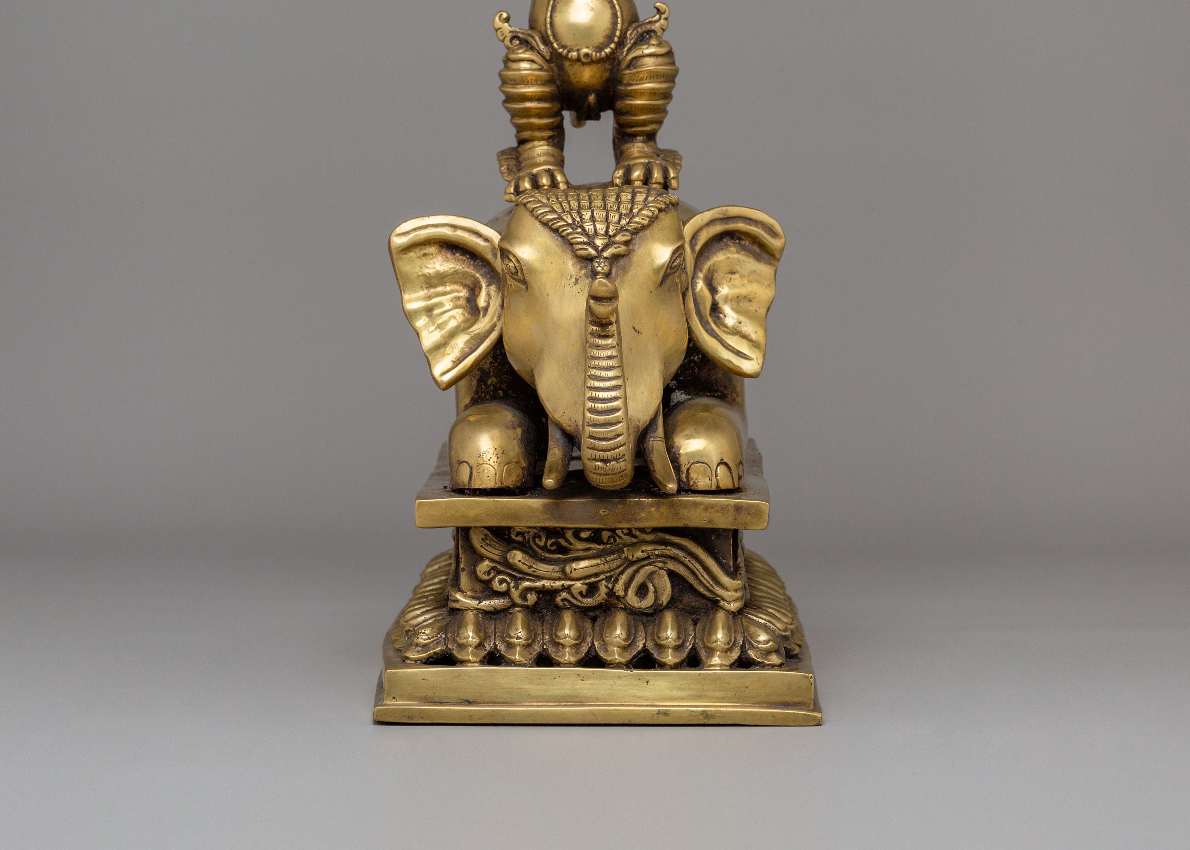 Elephant Oil Lamp Set | Perfect for Altar Decor