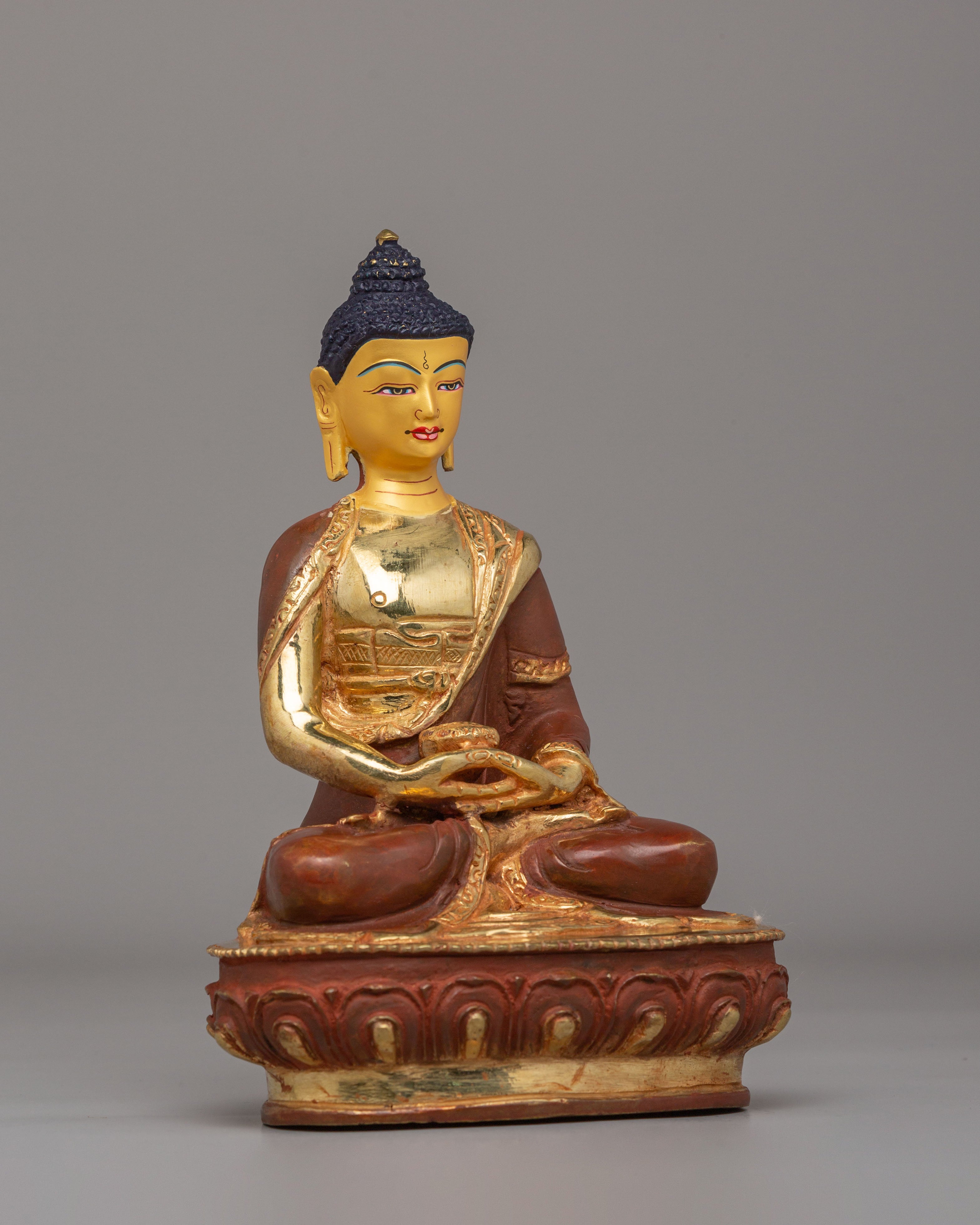 Enlightened Amitabha Buddha Sculpture | Tibetan Handmade Statue
