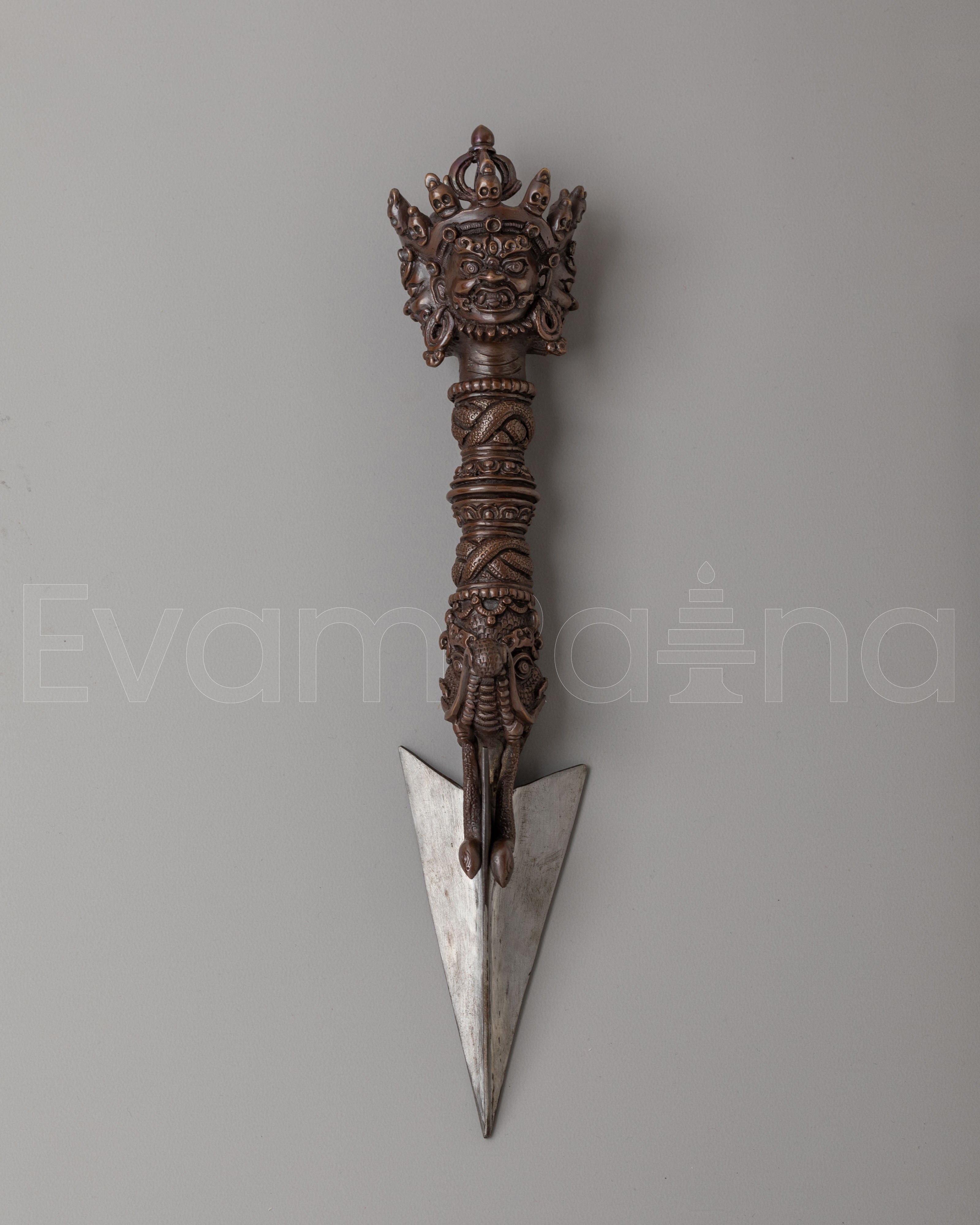Traditional Altar Ritual Dagger Phurba 