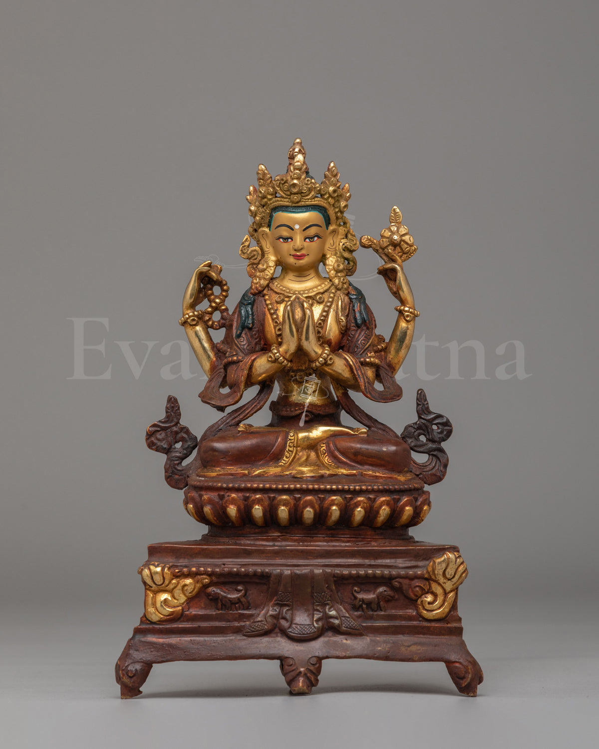 Handcrafted Chenrezig Sculpture
