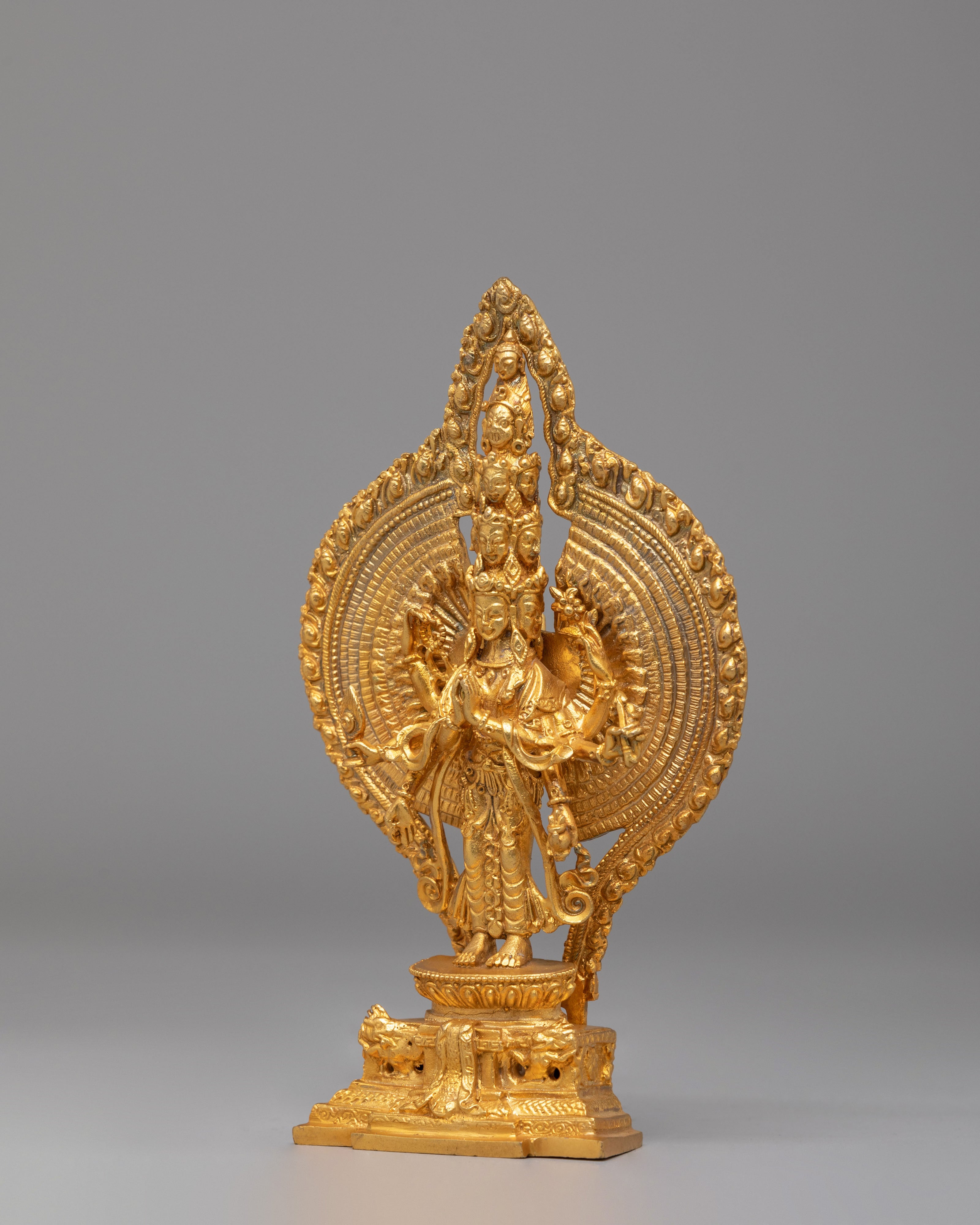 Traditional 1000 Armed Chenrezig Statue | Symbol of Infinite Compassion
