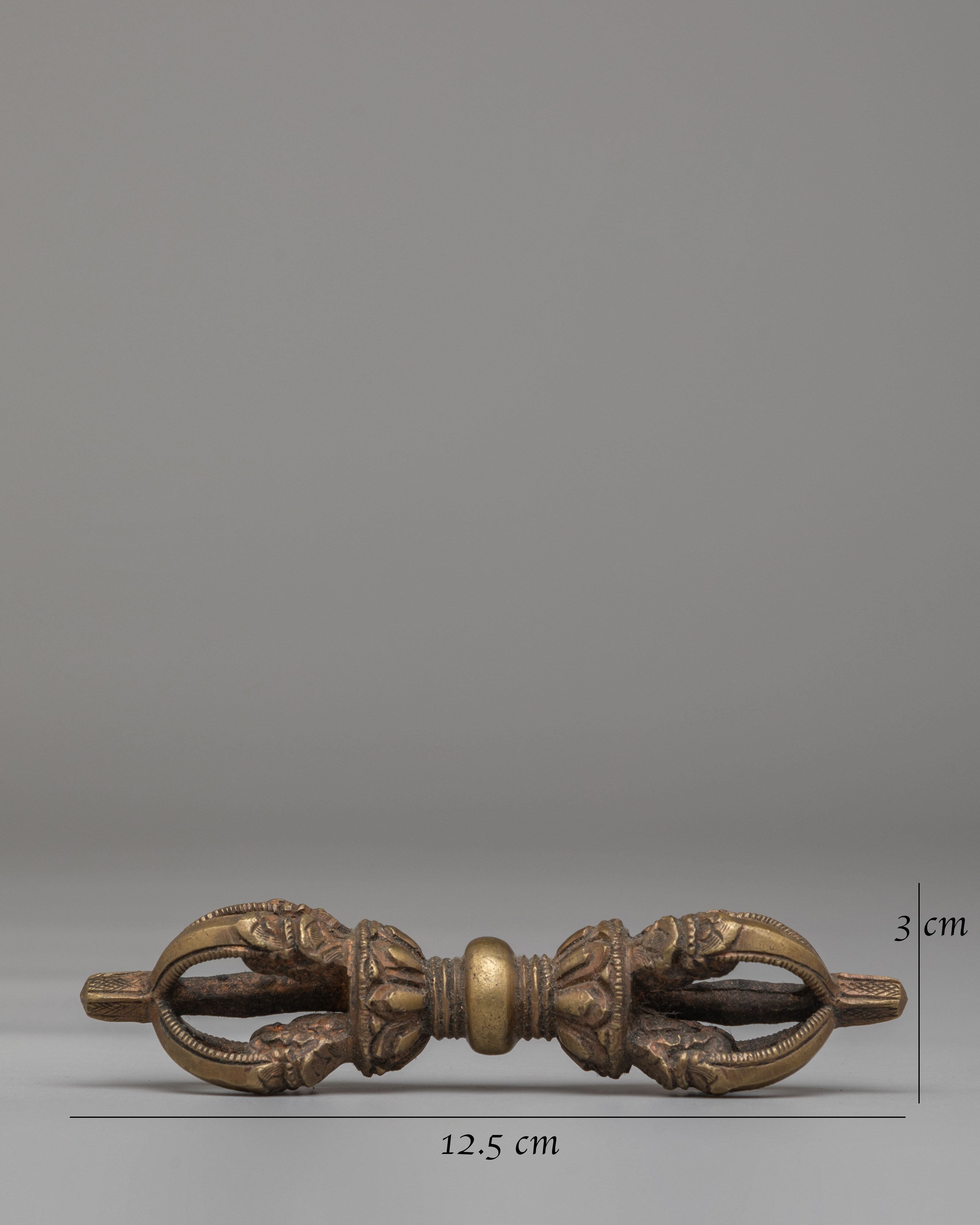 Sacred Himalayan Buddhist Vajra | Handcrafted Dorje for Spiritual Protection