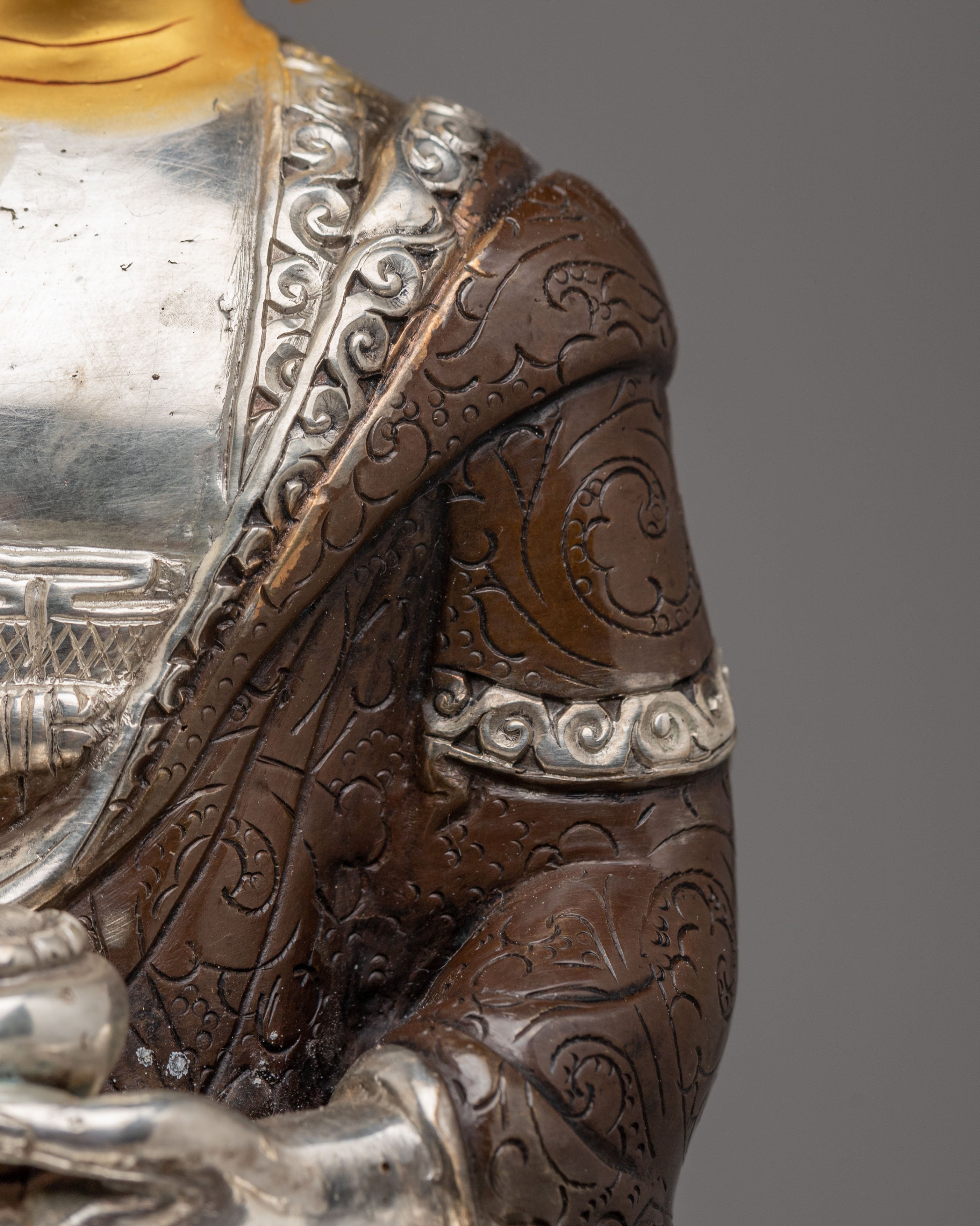 Traditional Shakyamuni Buddha Altar Statue | Himalayan Decor