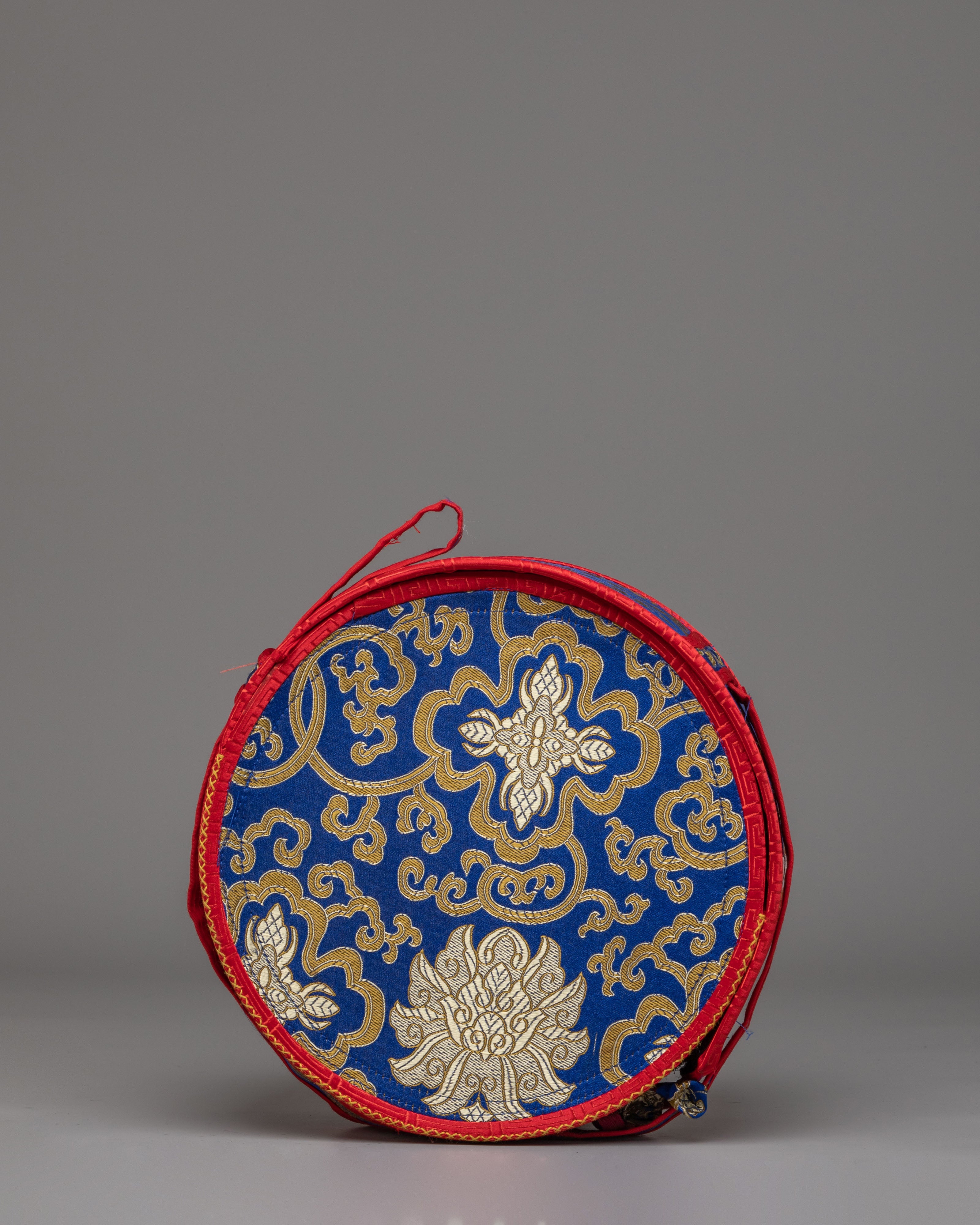 Tibetan Ritual Damaru Drum | A Sacred Tool for Meditation & Prayer