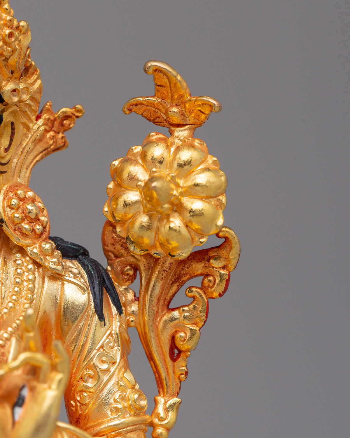 White Tara Divine Statue | Traditional Tibetan Artwork for Meditation