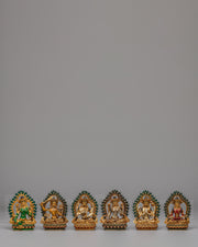 Six Sacred  Buddhist Deities