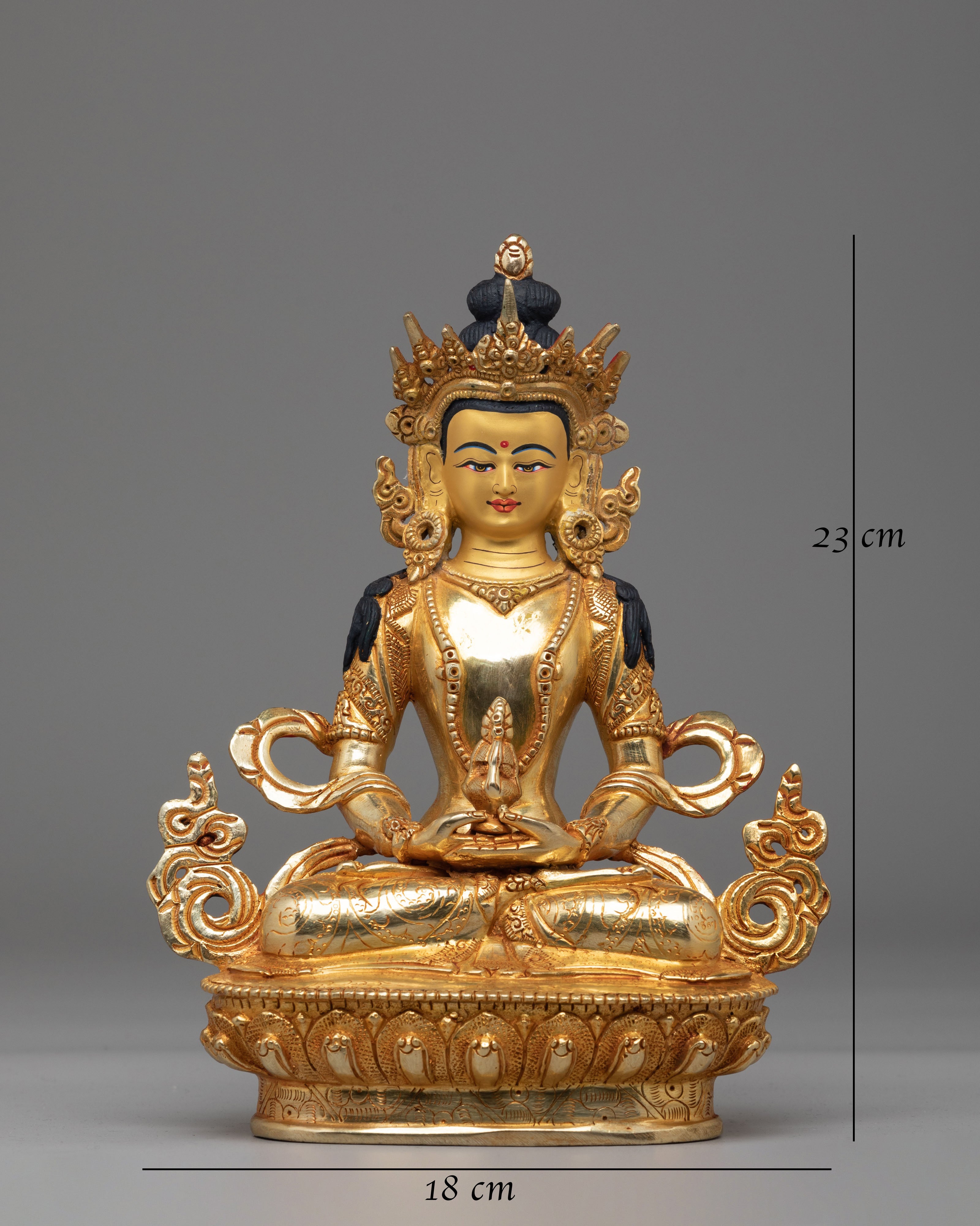 Longevity Amitayus Statue | Tibetan Buddha of Infinite Life