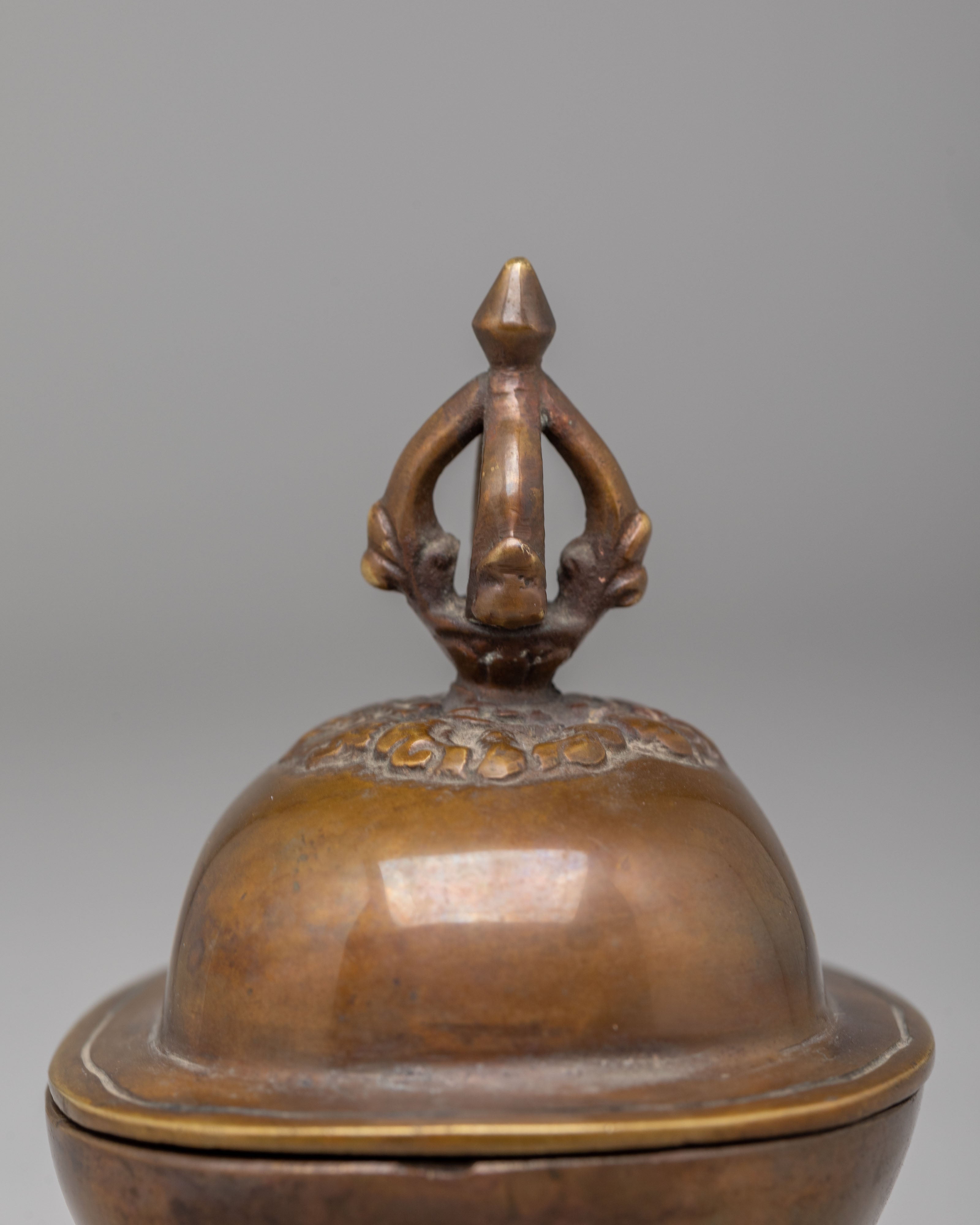 Handmade Kapala Ritual Bowl | Traditional Tibetan Offering Vessel