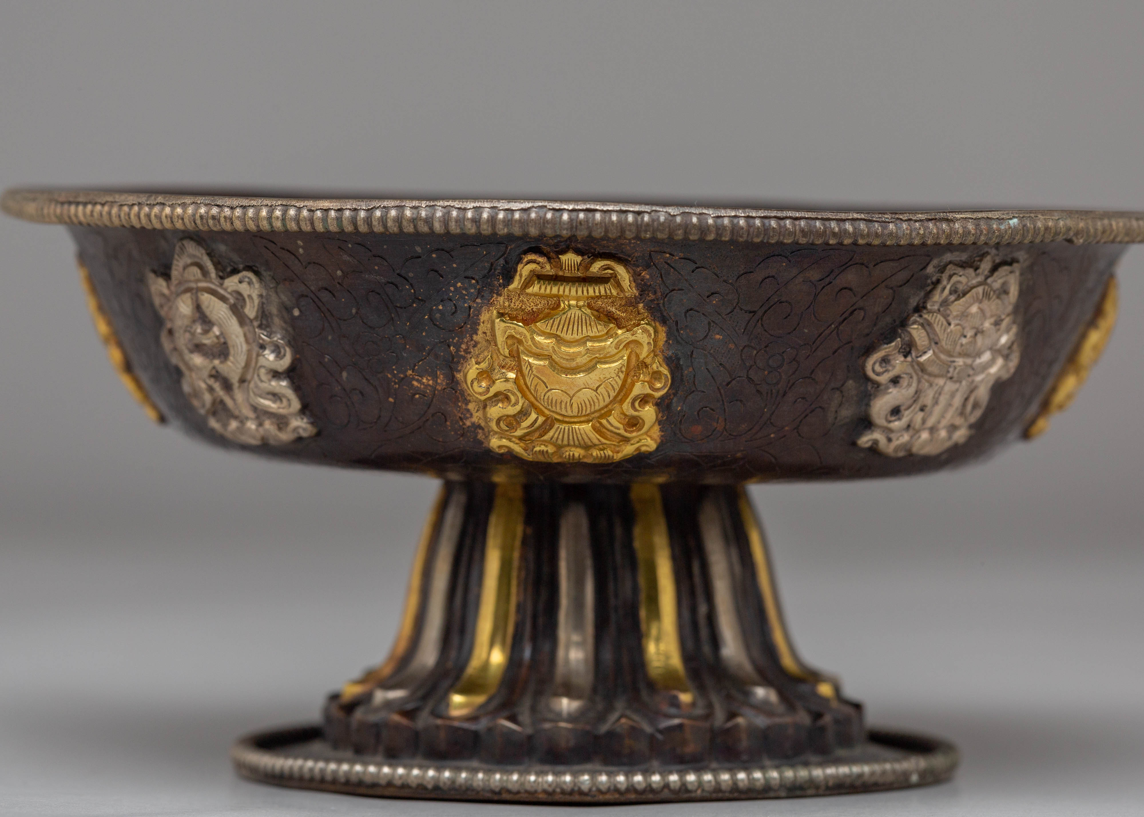 Traditional Tibetan Serkyem Set | Sacred Ritual Tool