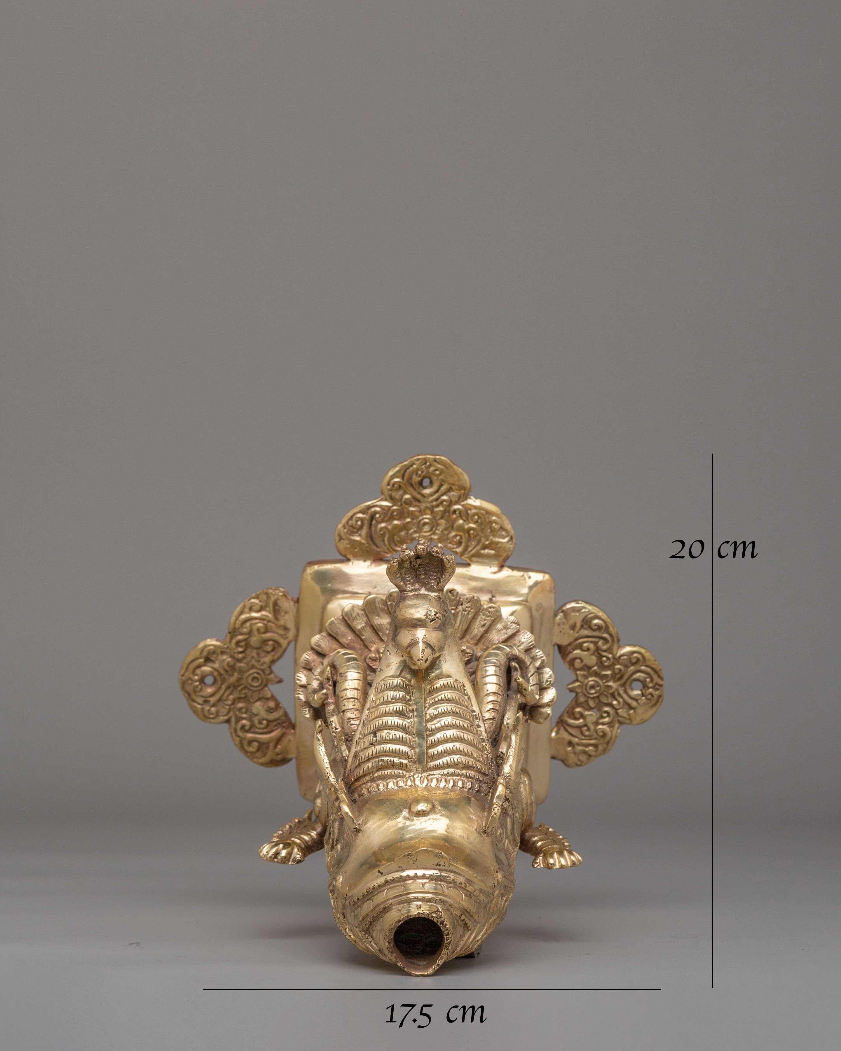 Handcrafted Decorative Dhara | Himalayan Water Flowing Spout