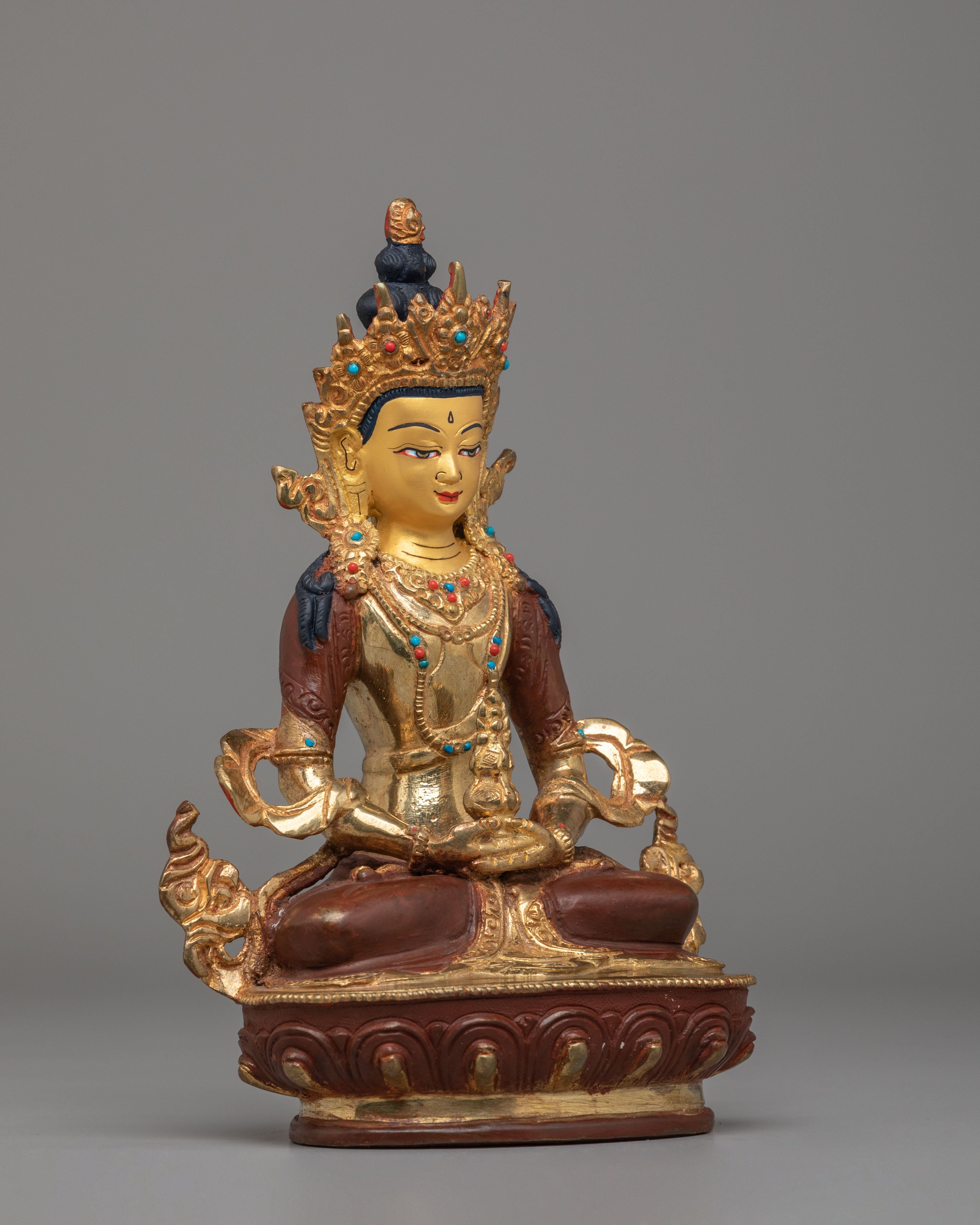 Handmade Amitayus Deity Statue | Buddhist Statue