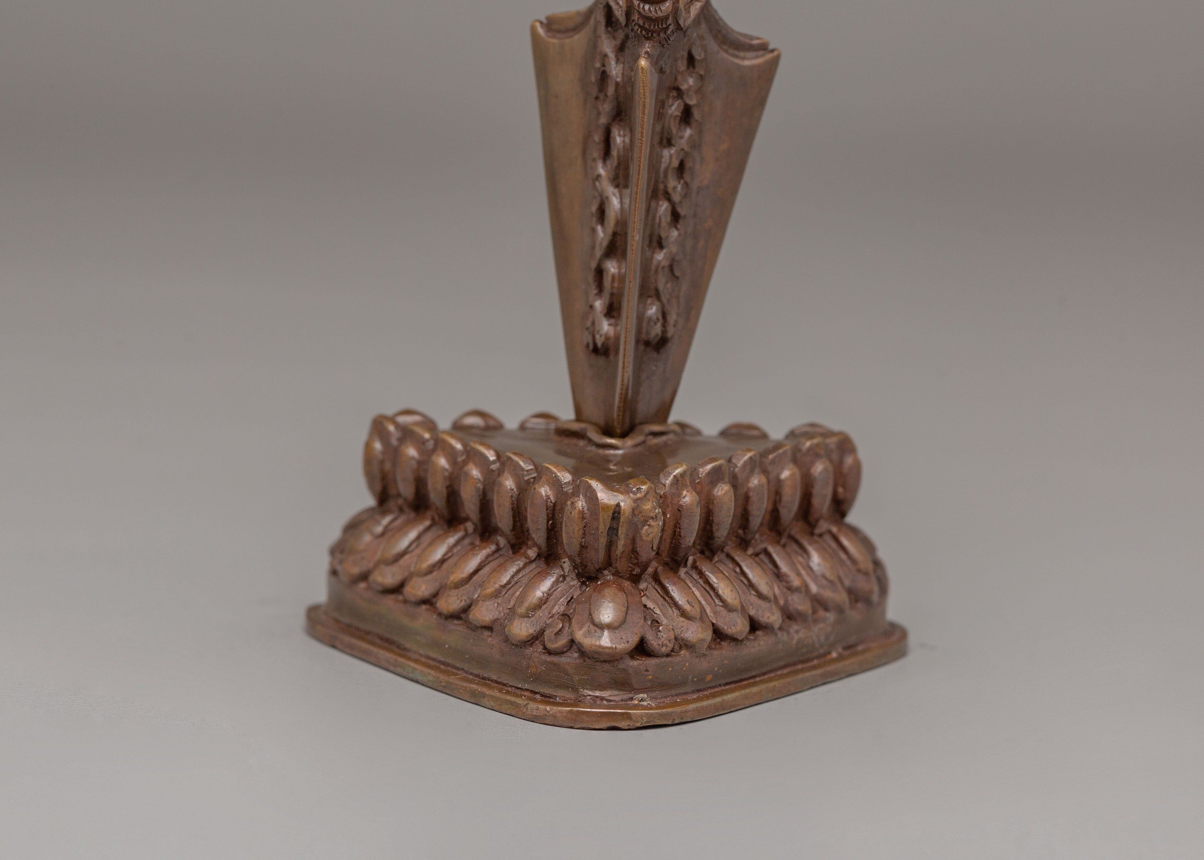 Vajrayana Phurba Ritual Dagger | A Symbol of Protection and Spiritual Strength