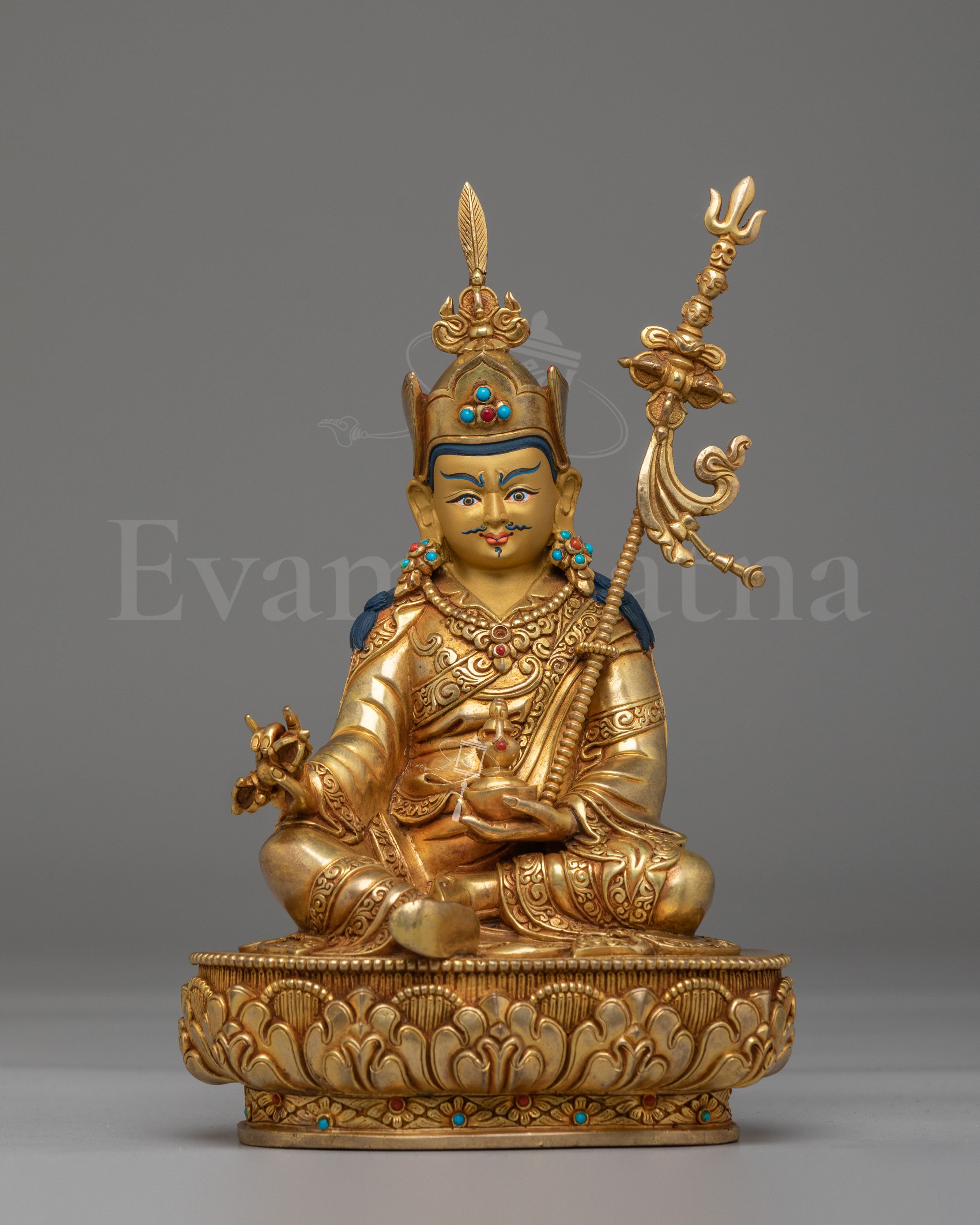 Sacred Padmasambhava Altar Sculpture  