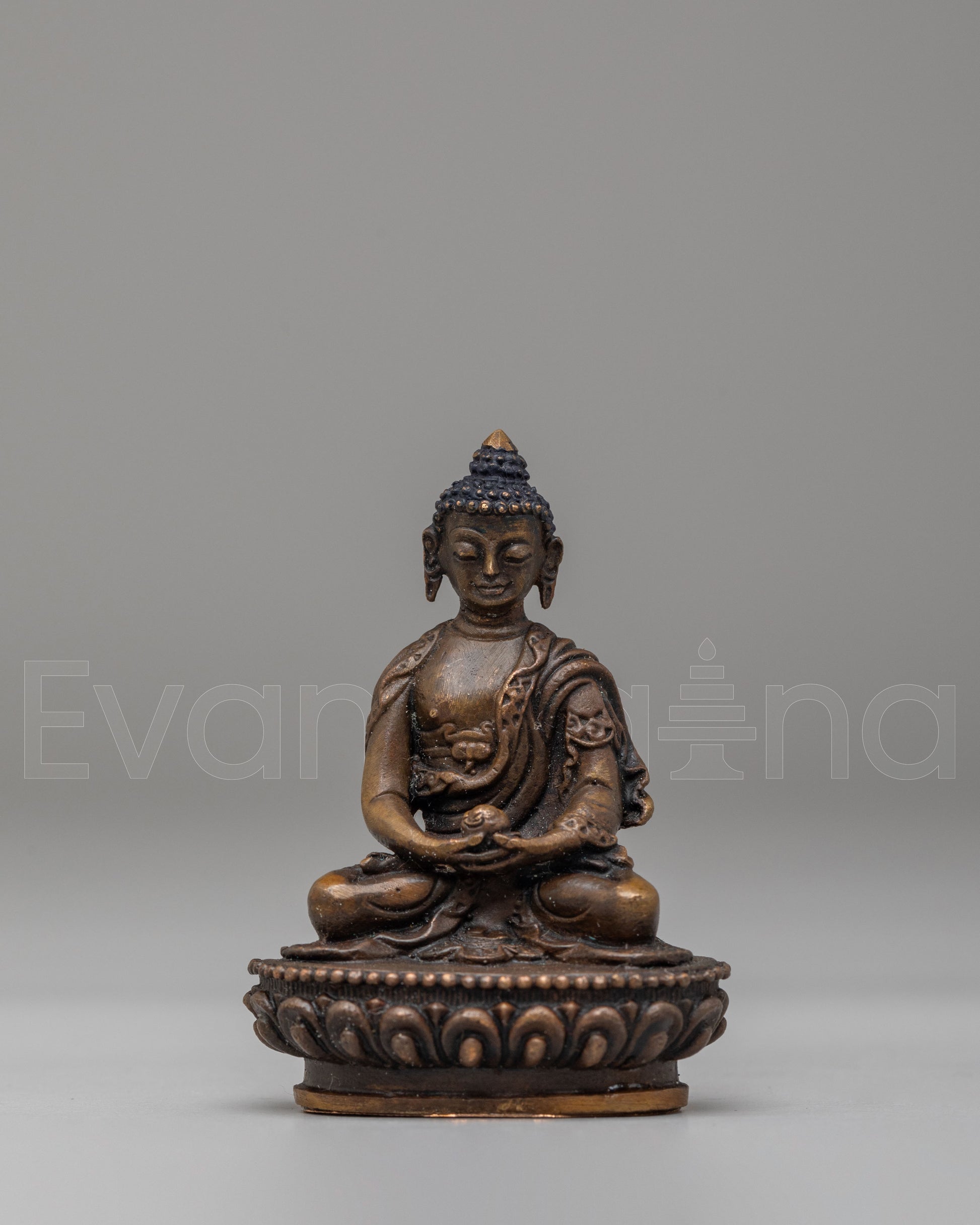 Sacred Tibetan Amitabha Buddha Sculpture