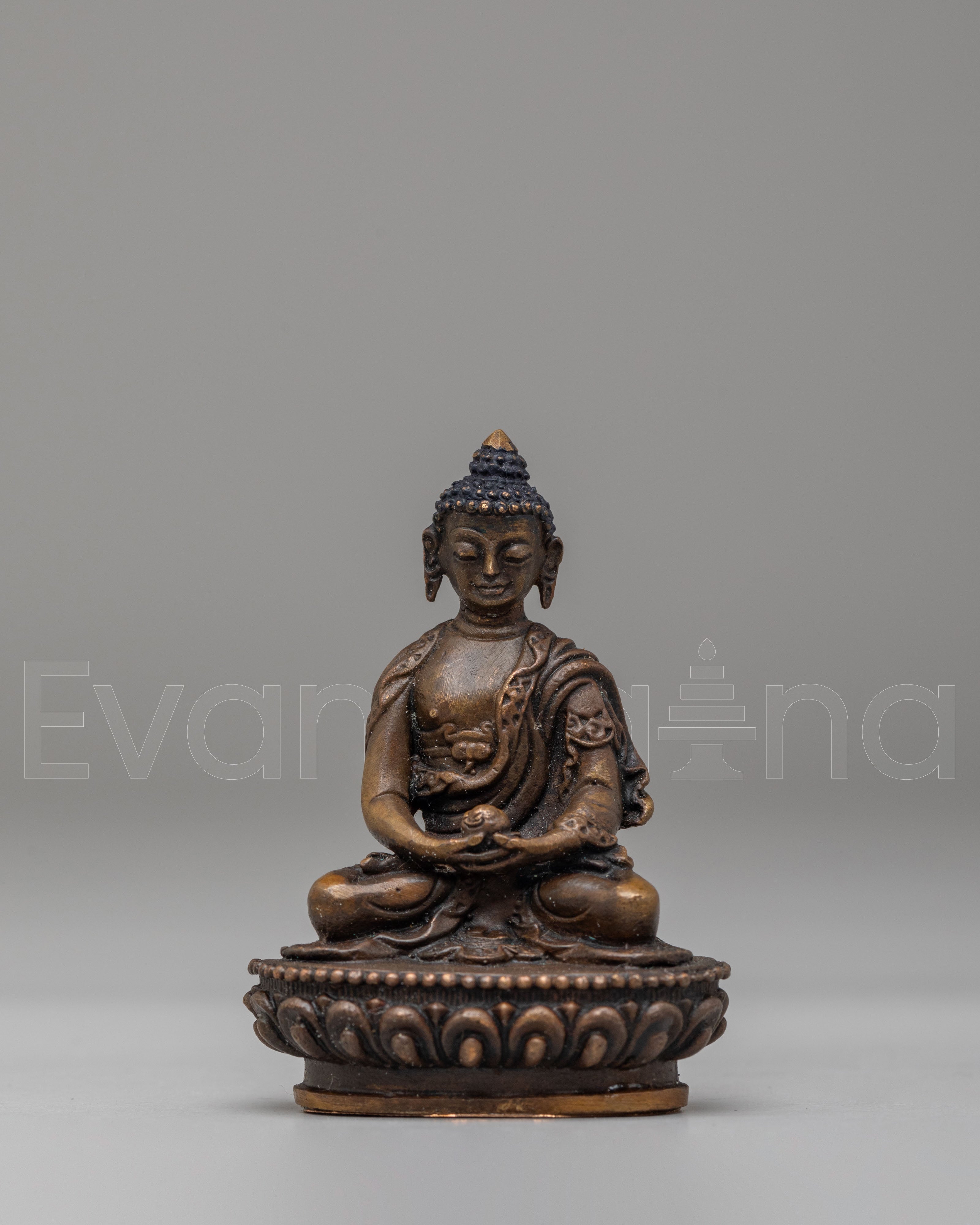 Sacred Tibetan Amitabha Buddha Sculpture