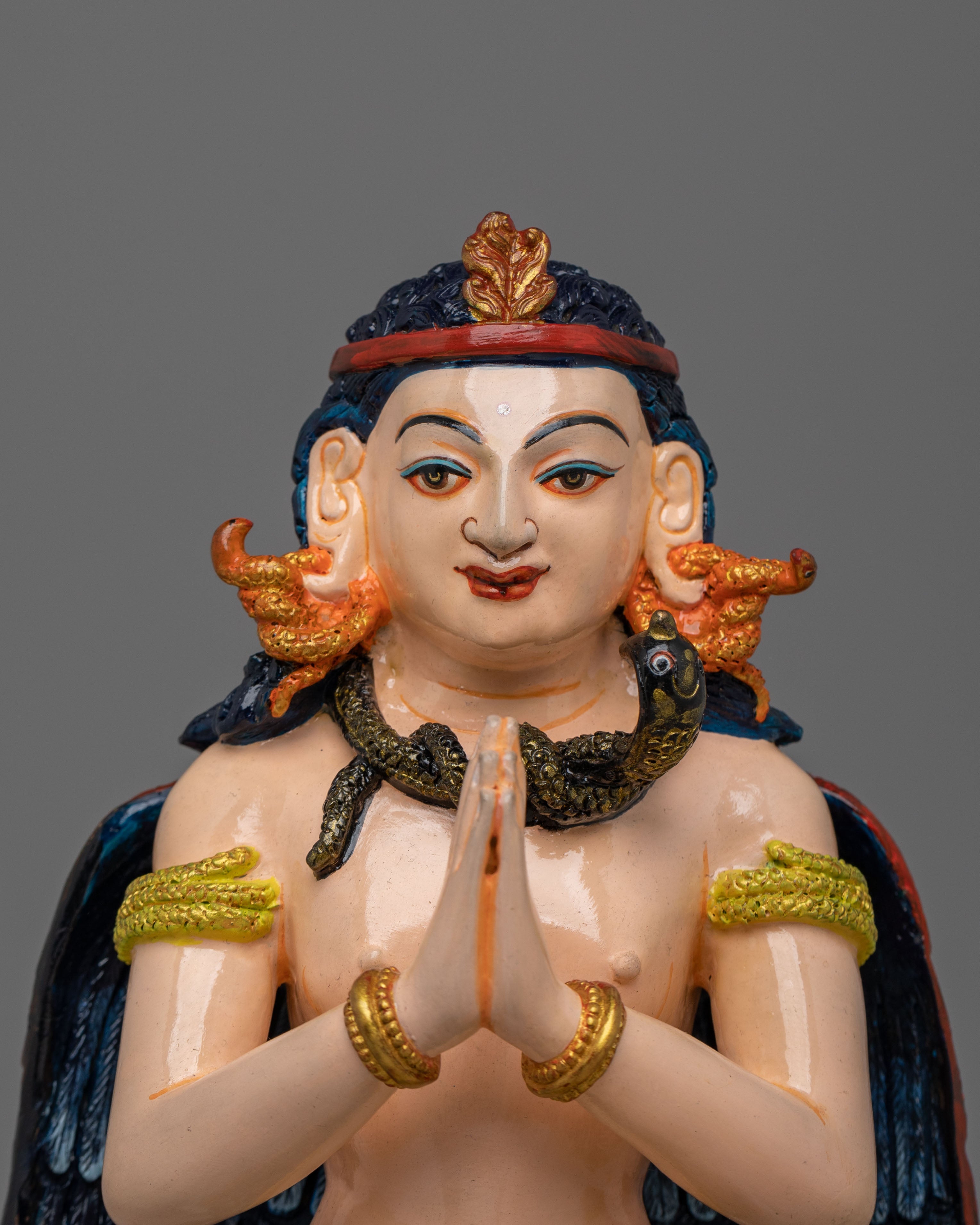 Traditional Garuda Statue | Handcrafted Guardian Deity Sculpture