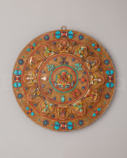 Spiritual Chenrezig Mandala Wall Hanging