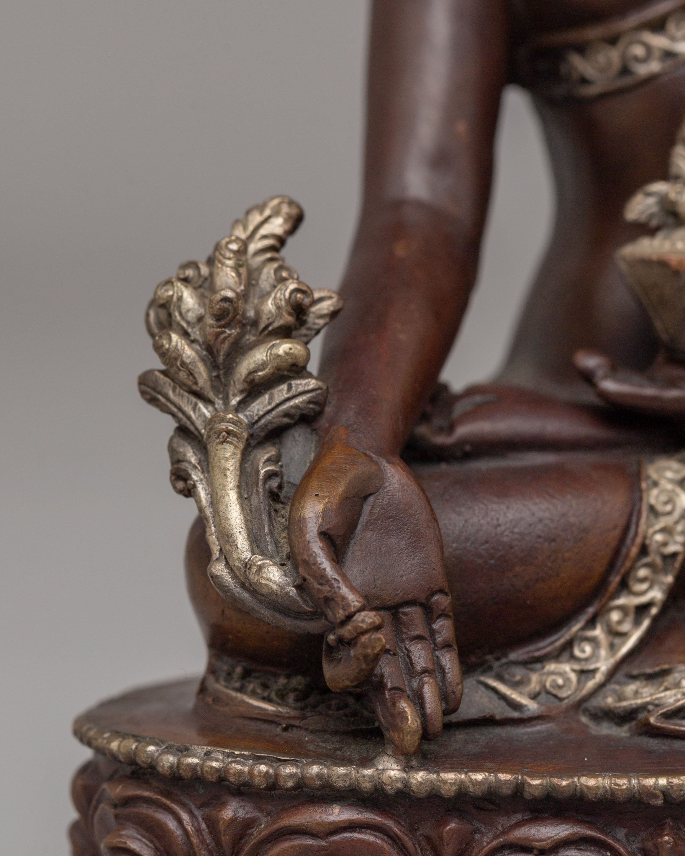 Bhaisajyaguru Healing Buddha Statue | Sacred Medicine Buddha Sculpture