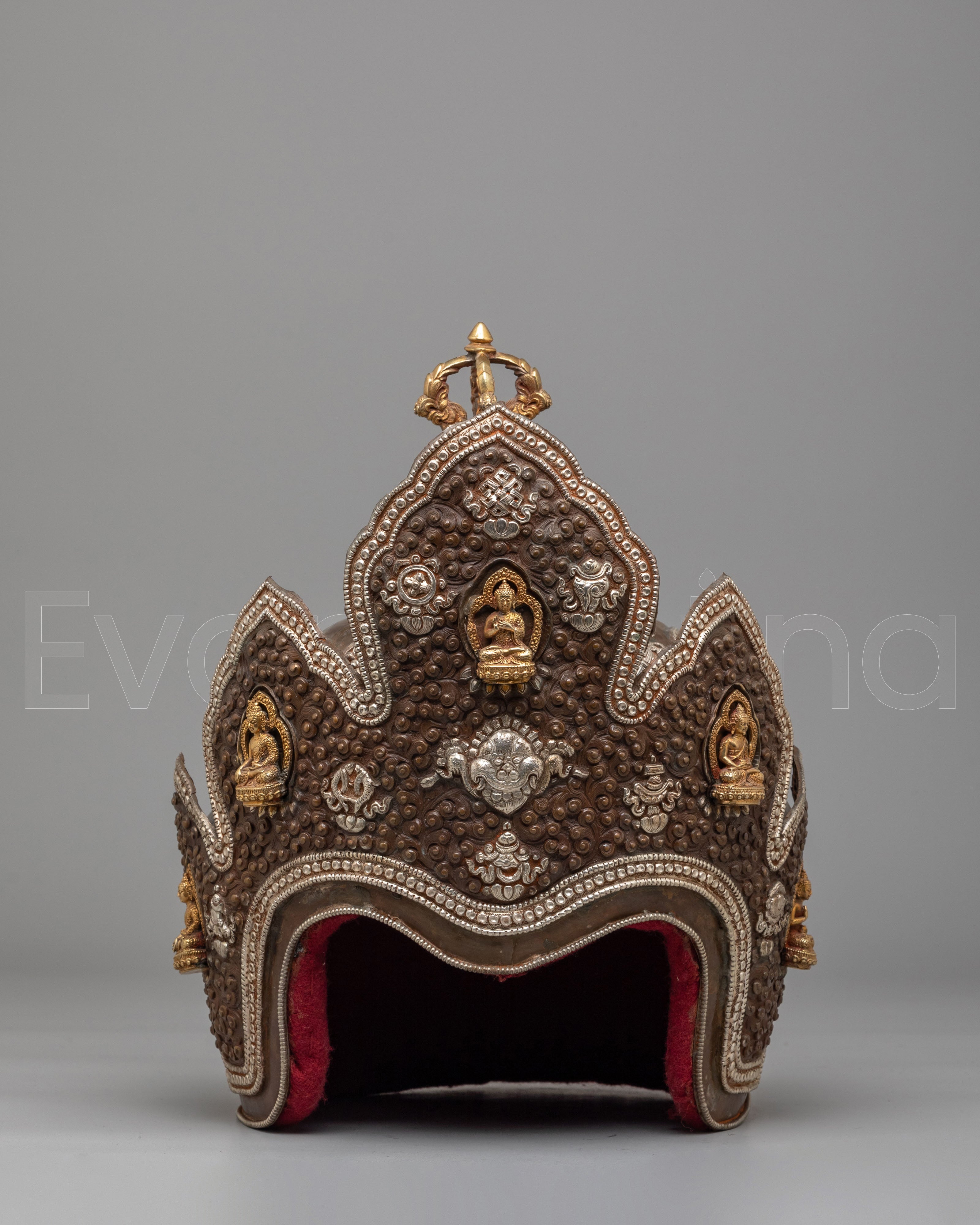 Ritual Five Dhyani Buddha Crown