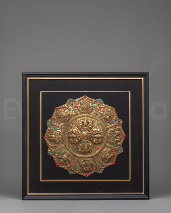 Tibetan Double Vajra Wall Hanging