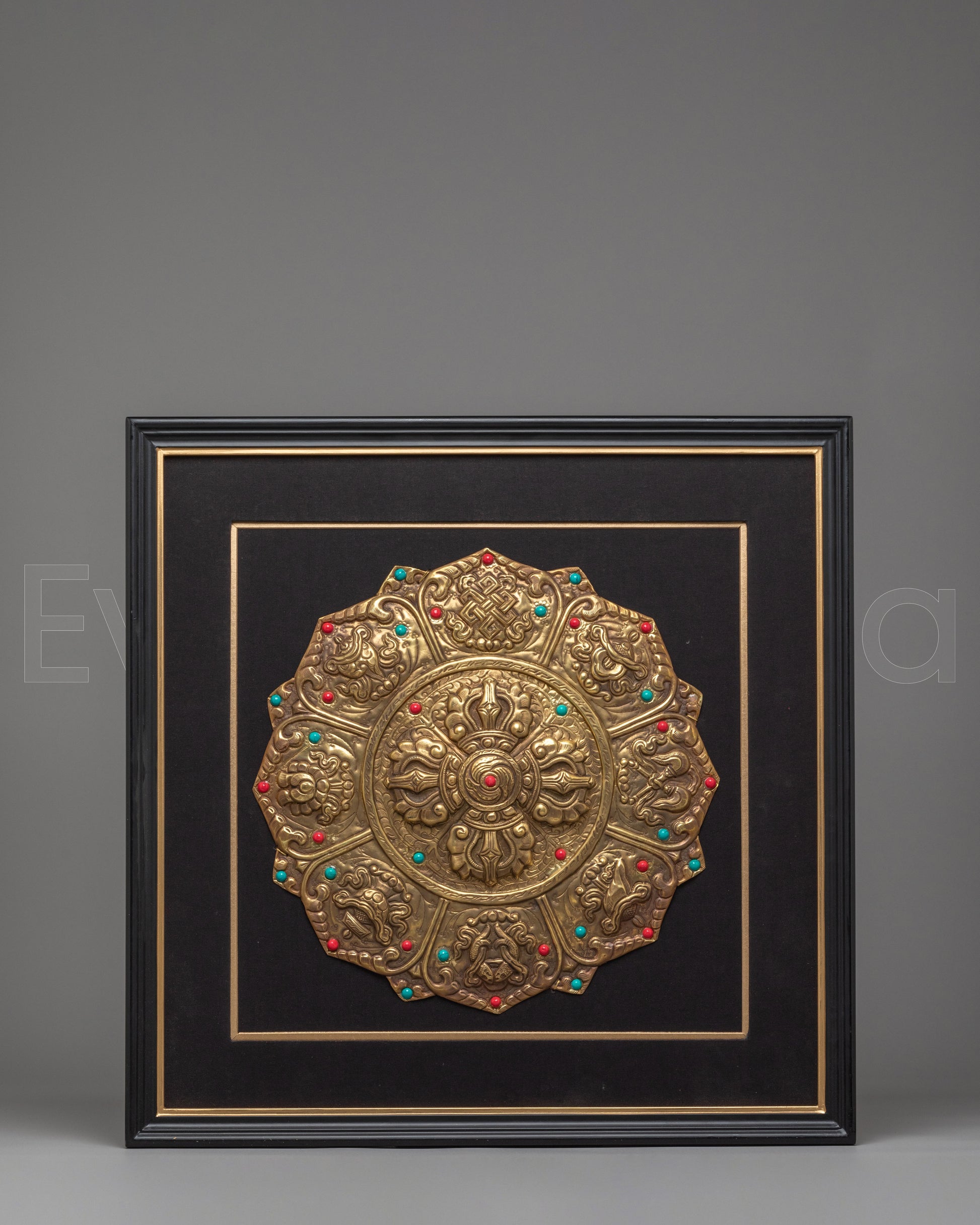 Tibetan Double Vajra Wall Hanging