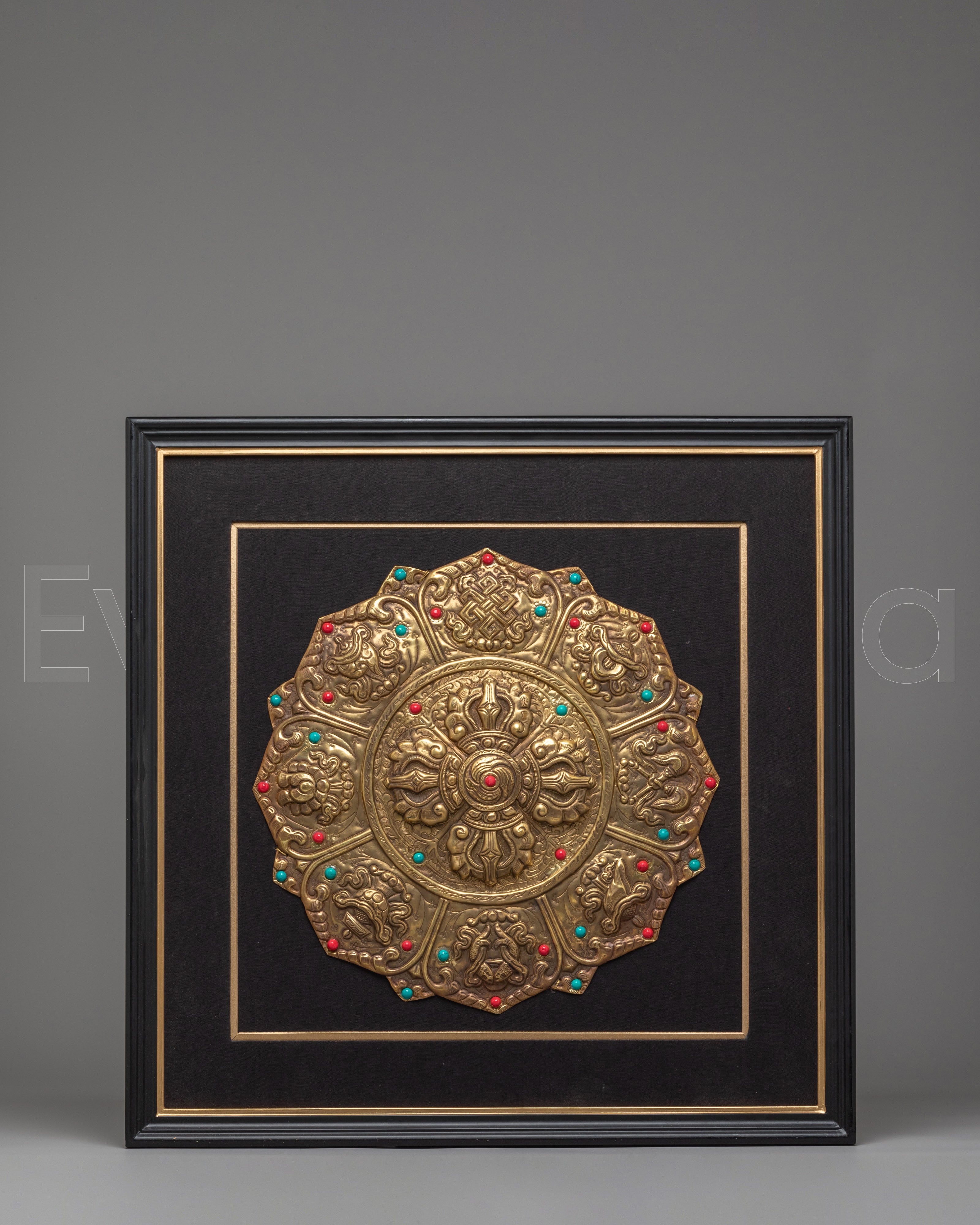 Tibetan Double Vajra Wall Hanging