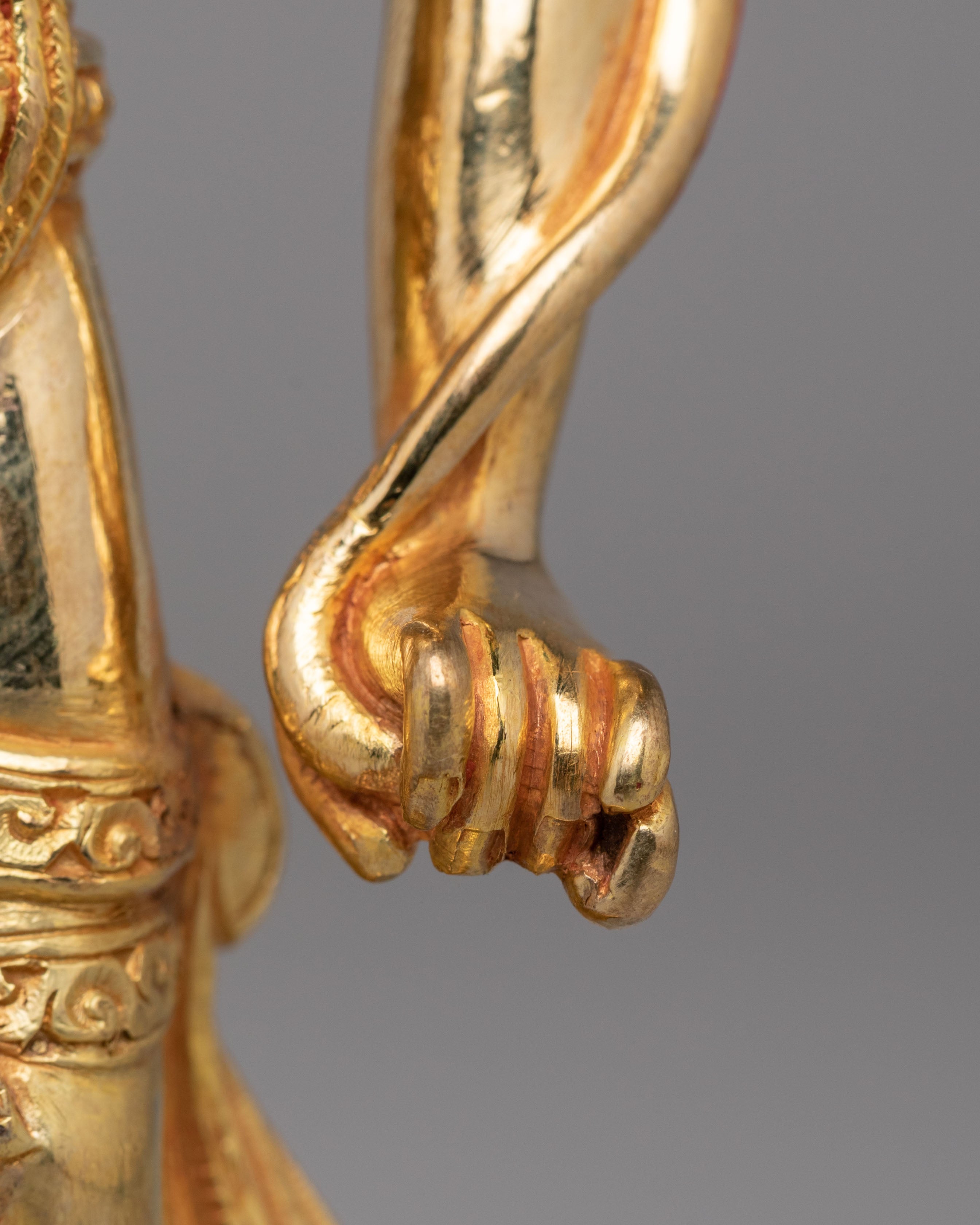 Tibetan Padmapani Statue | Traditional Himalayan Artwork
