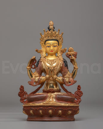 Handcrafted Chenrezig Statue