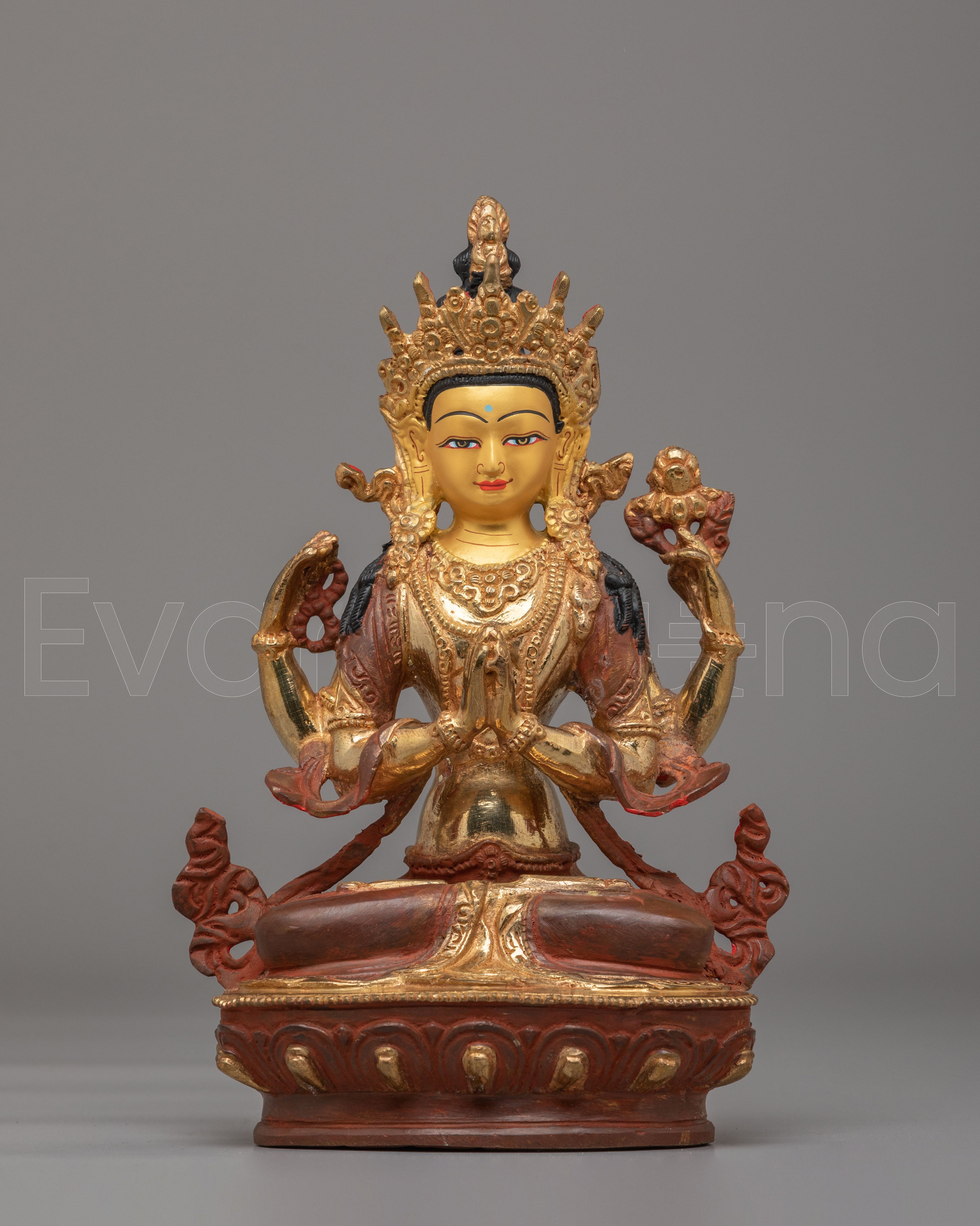 Handcrafted Chenrezig Statue