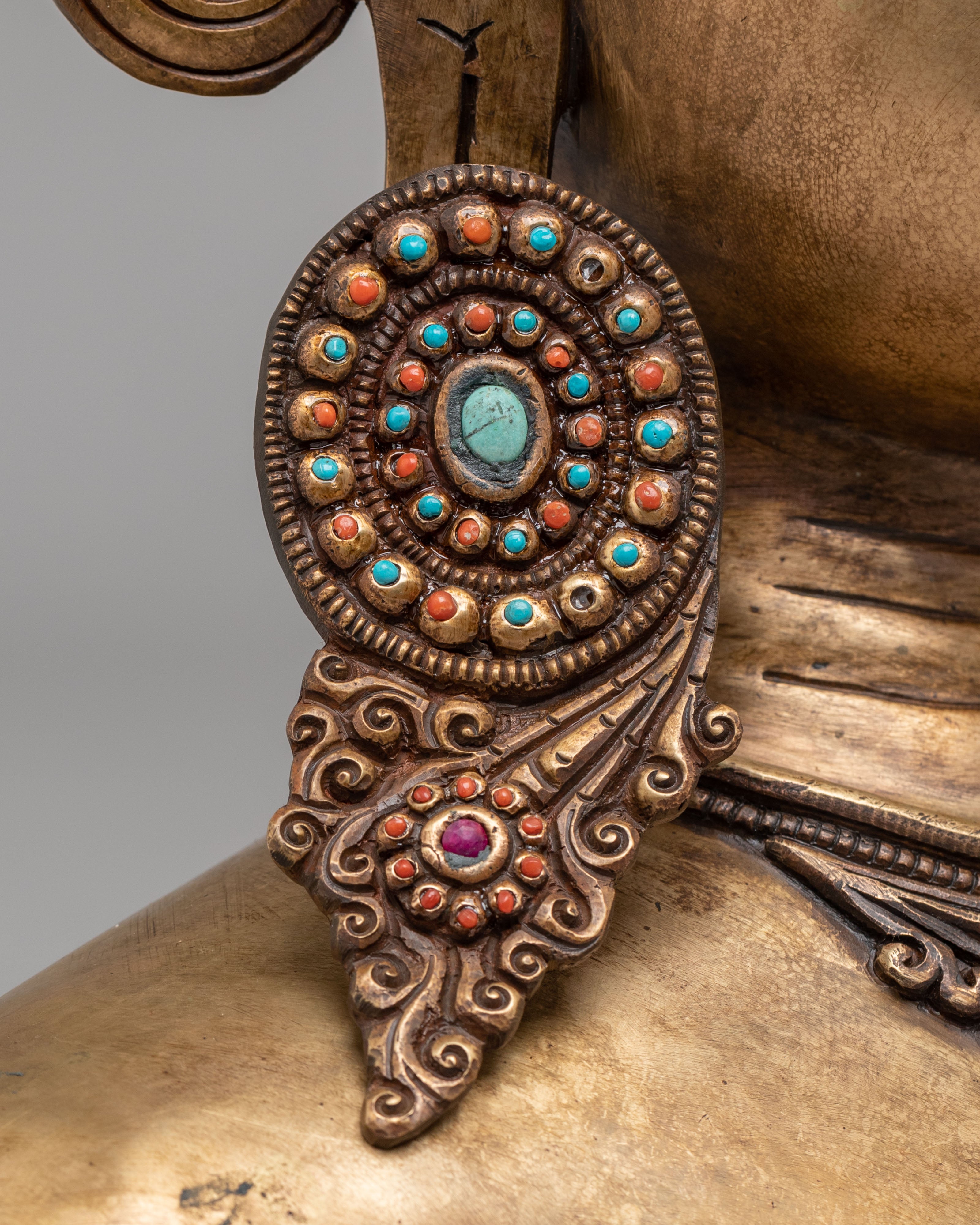 Zen Buddha Head Decor | Buddhist Meditation Sculpture