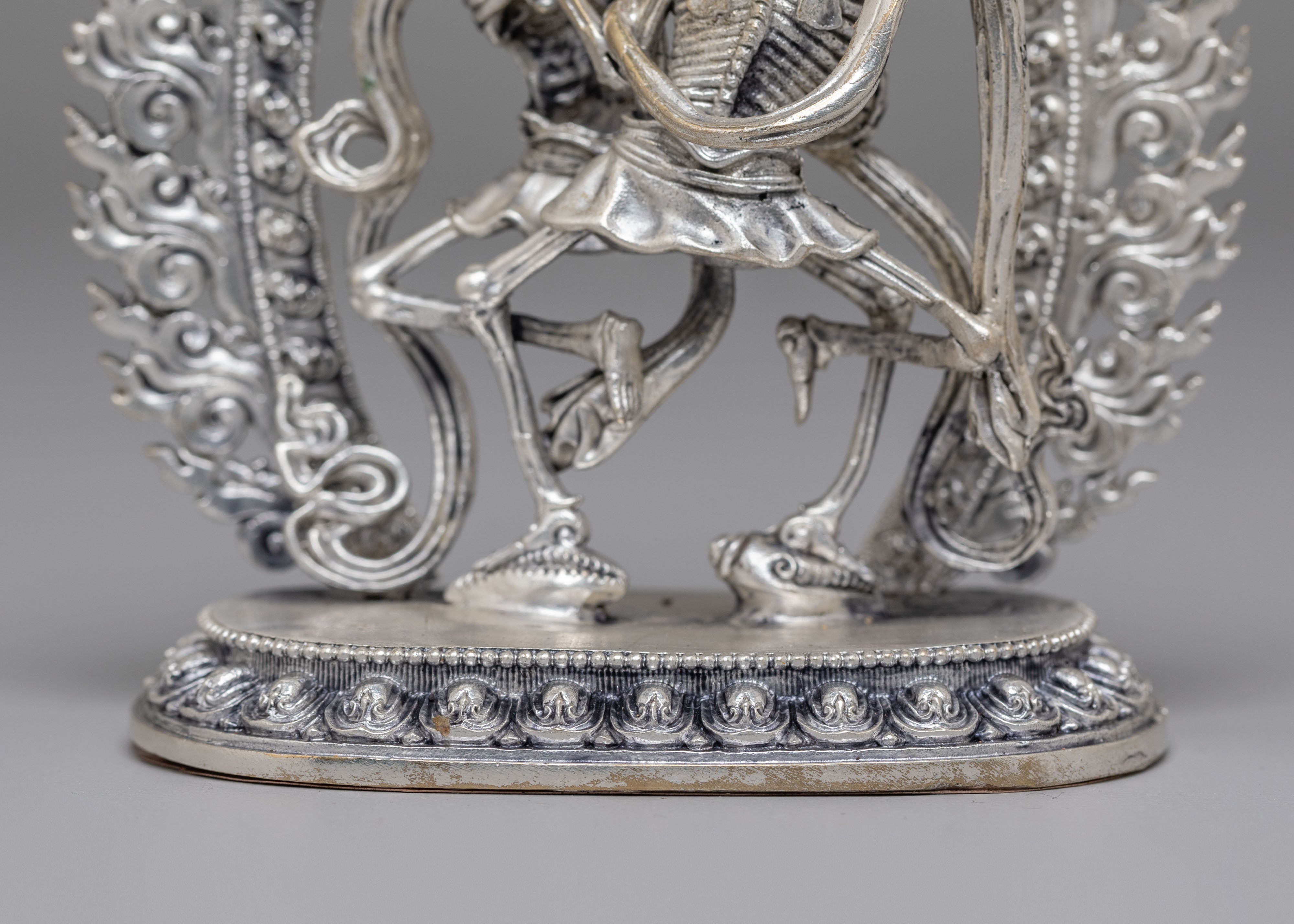 Buddhist Chittipati Sculpture | Tibetan Tantric Protector Deity Figurine