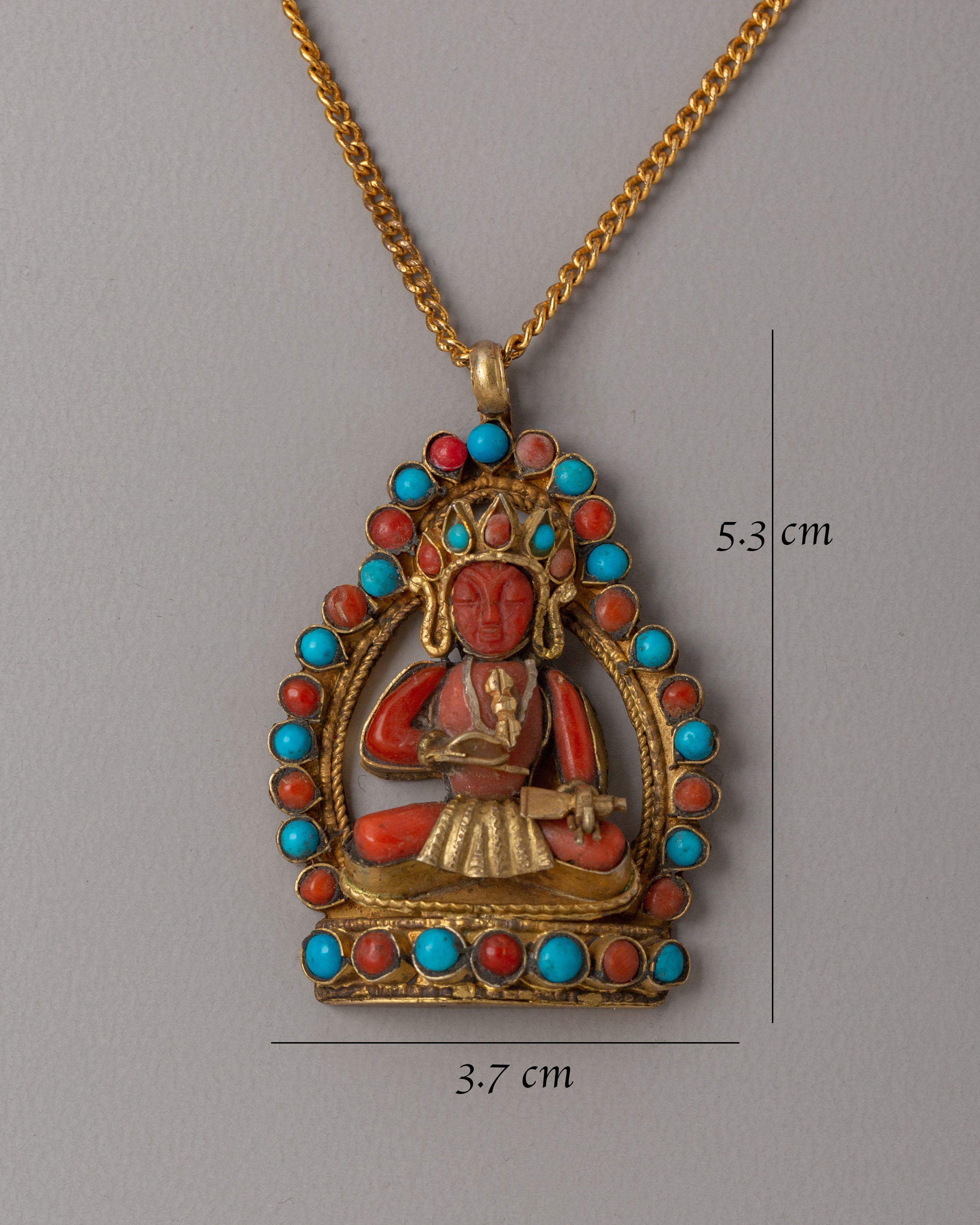 Traditional Vajrasattva Locket | Tibetan Dorje Sempa Amulet