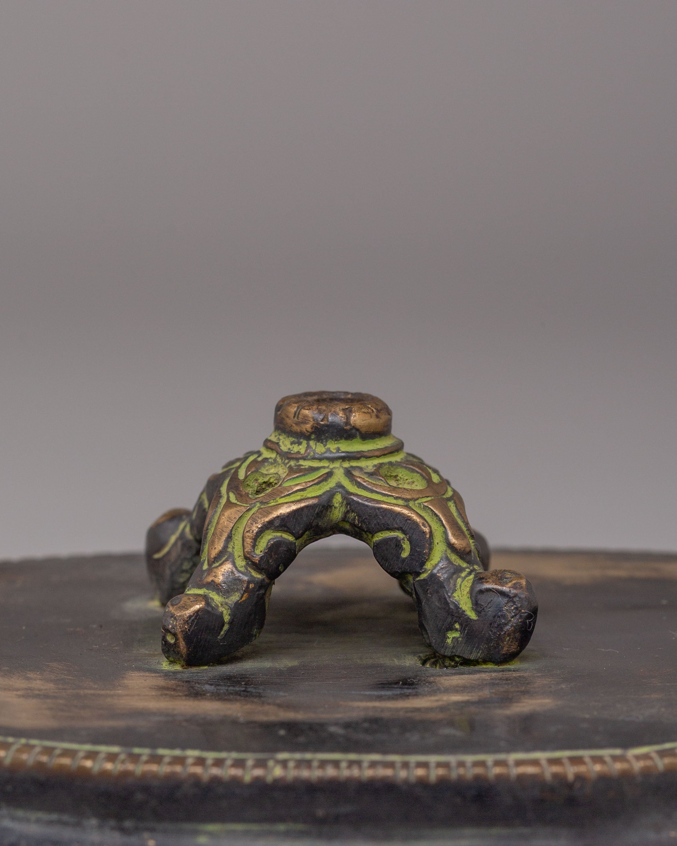 Tibetan Laughing Buddha Incense Holder | Perfect for Meditation and Spiritual Practices