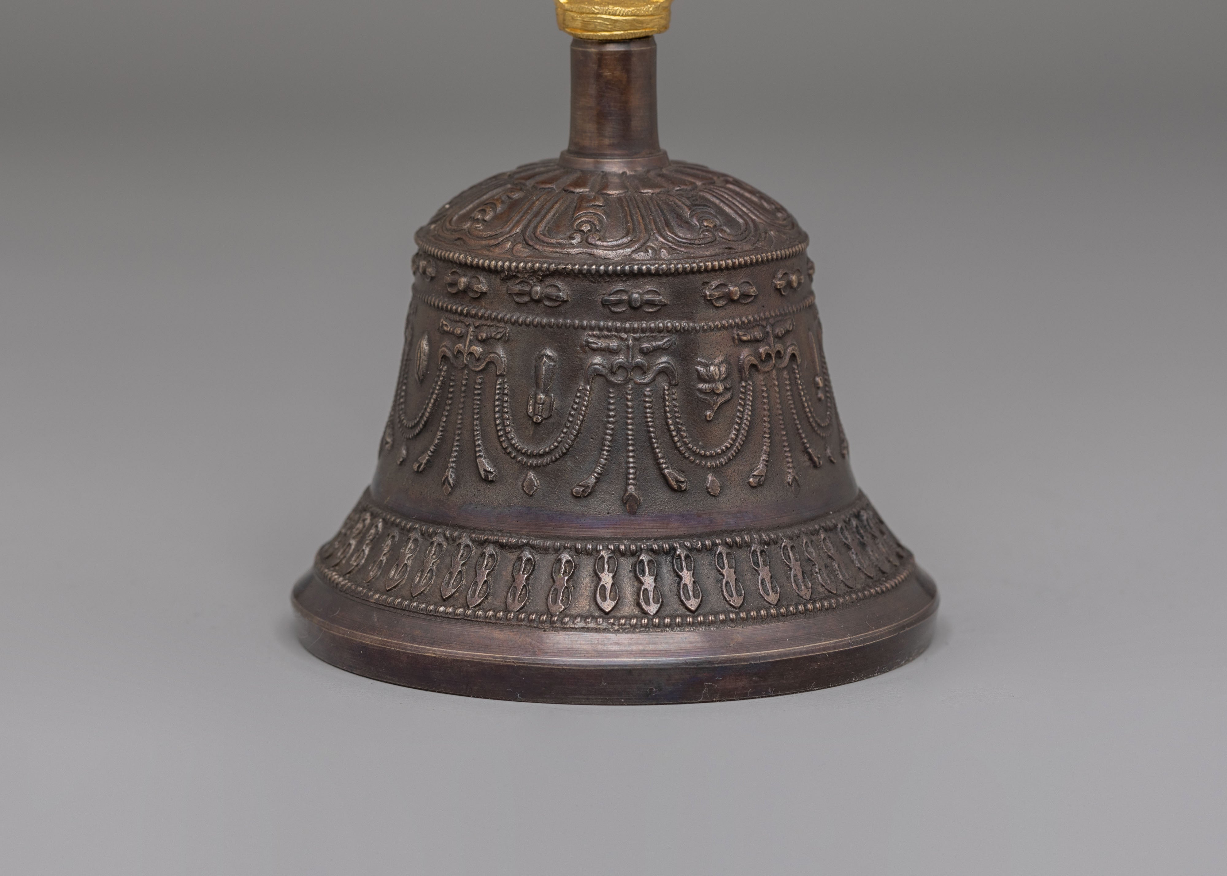 Buddhist Ceremonial Vajra and Bell | Spiritual Ritual Tools for Meditation