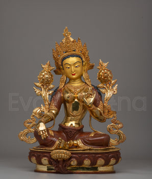 Green Tara Statue 