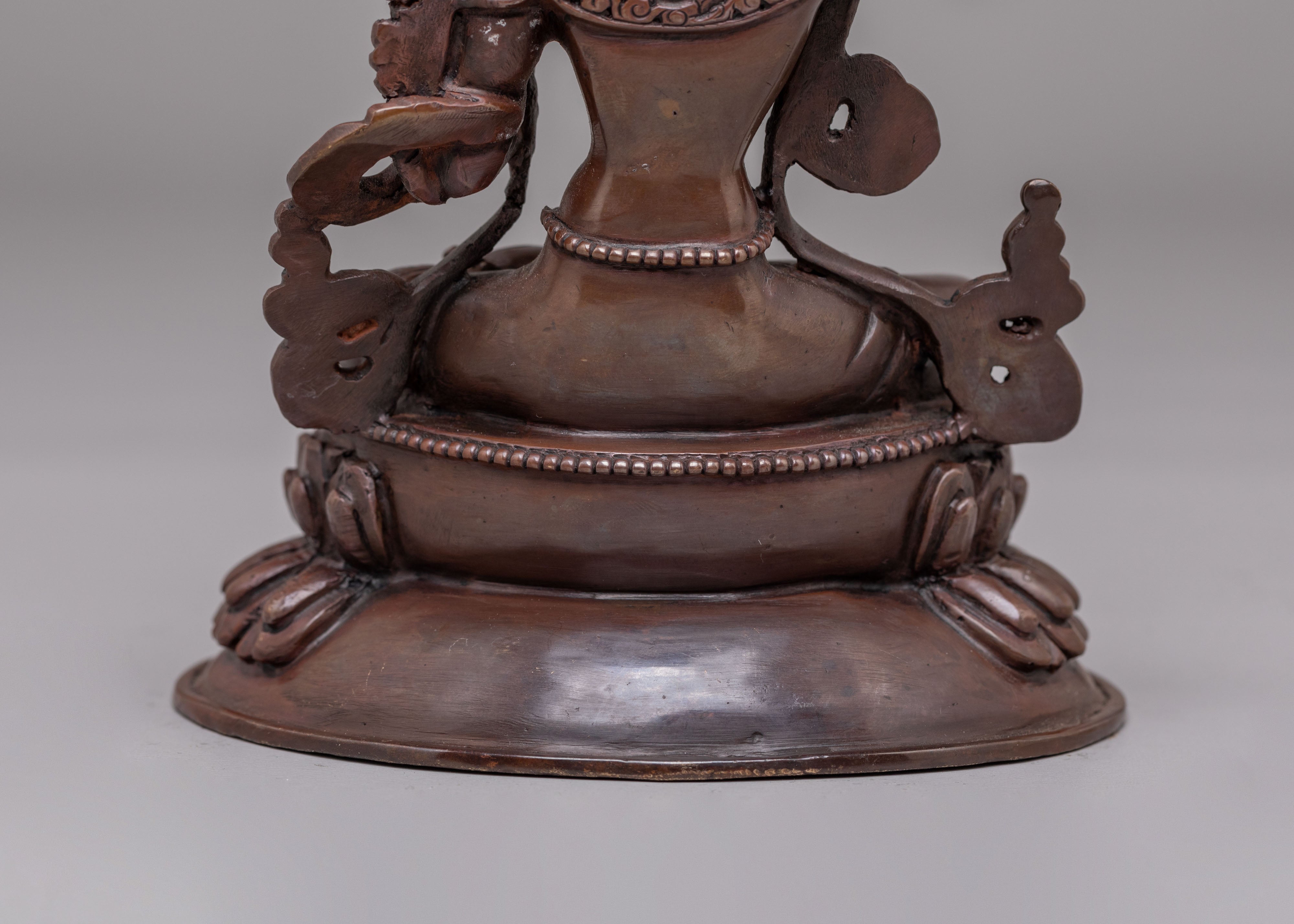 Himalayan Manjushri Deity Statue | Sacred Statue for Meditation and Rituals