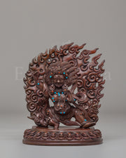 Tibetan Vajrapani Deity Statue