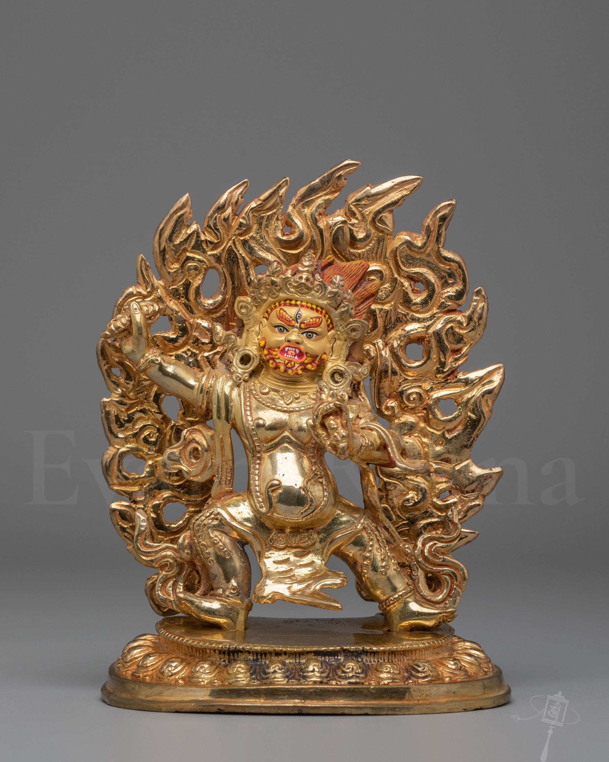 Handmade Power Deity Vajrapani Statue