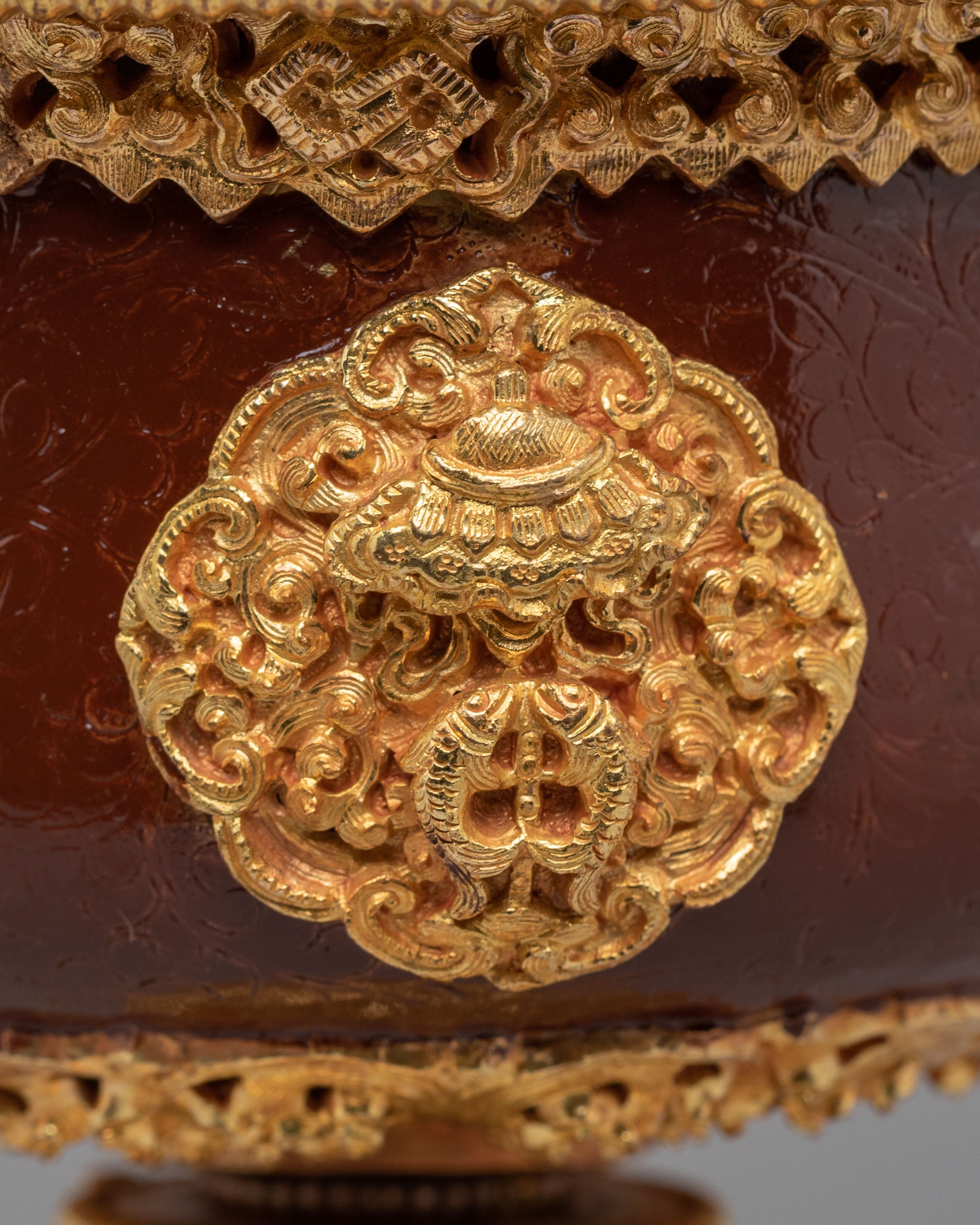Handmade Ritual Buddhist Butter Lamp | Traditional Light Offering Vessel