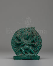 Sacred Six-Armed Mahakala Sculpture