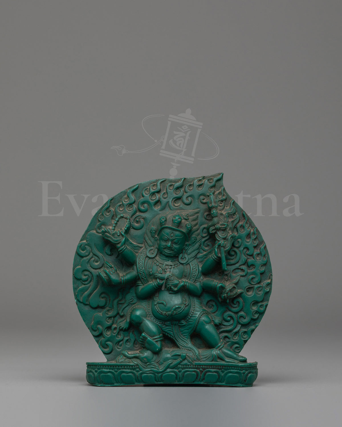 Sacred Six-Armed Mahakala Sculpture