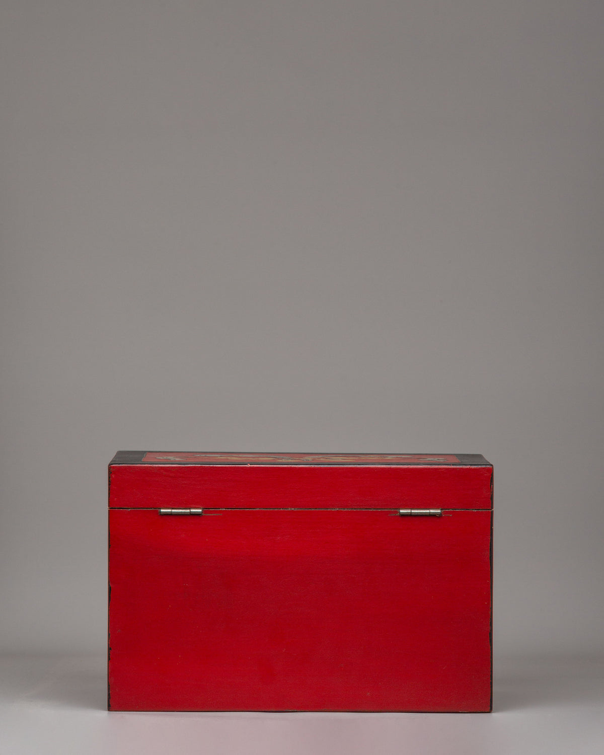 Handmade Treasure Wooden Box | Handcrafted Storage Chest with Painted Artwork