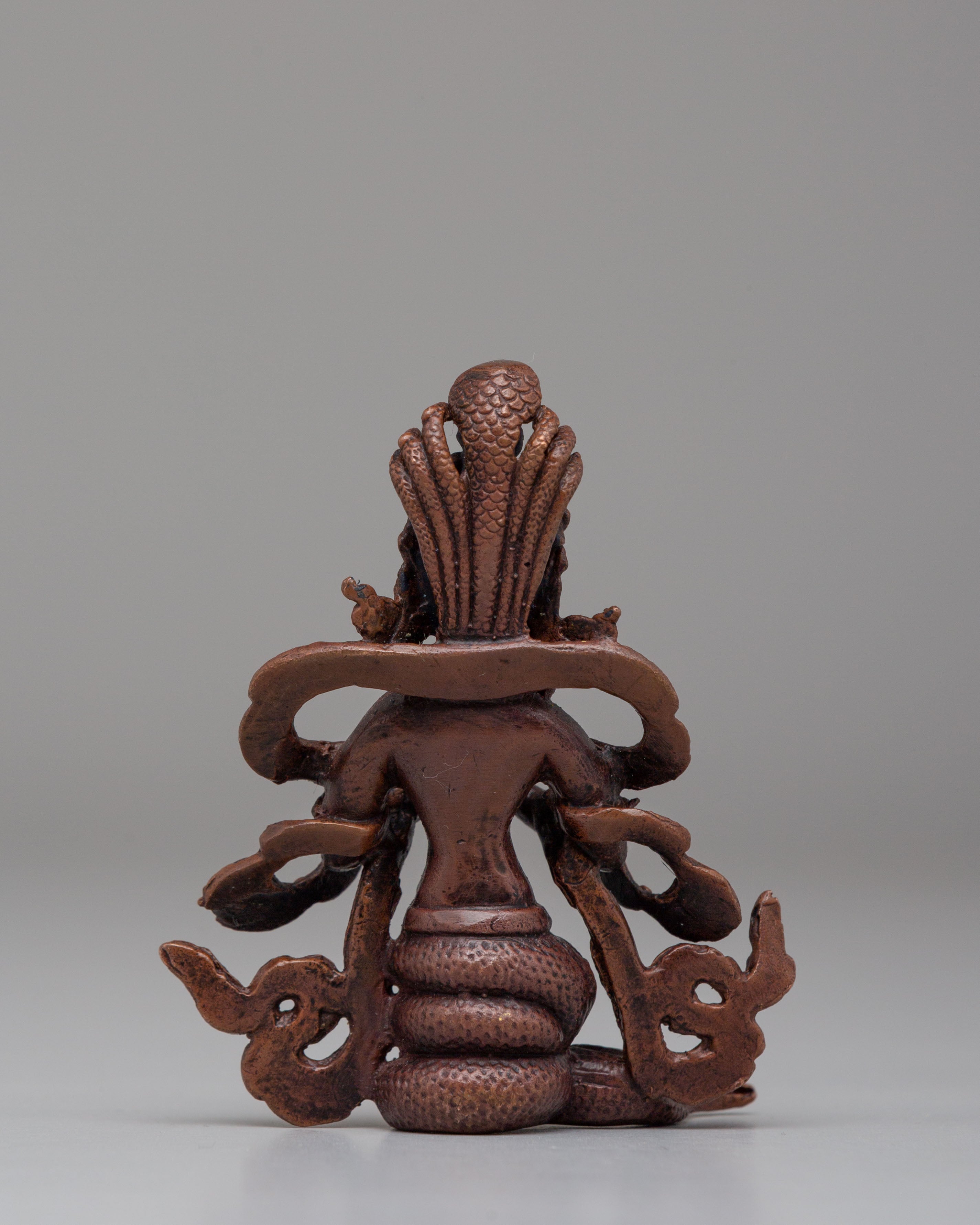 Nagkanya Goddess Statue | Copper Tibetan Deity Figurine